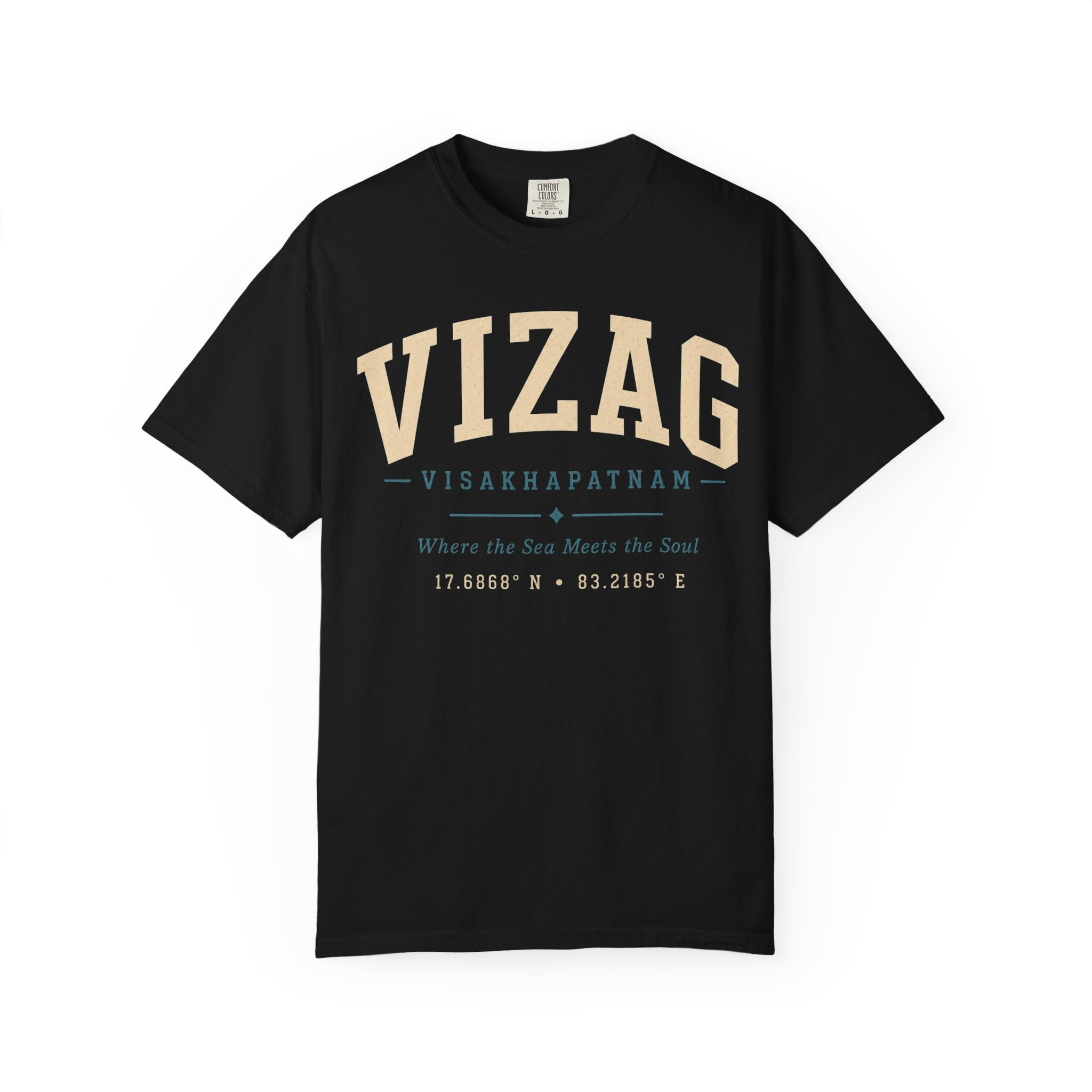 Vizag Visakhapatnam T-Shirt — 'Where the Sea Meets the Soul' Coastal Tee