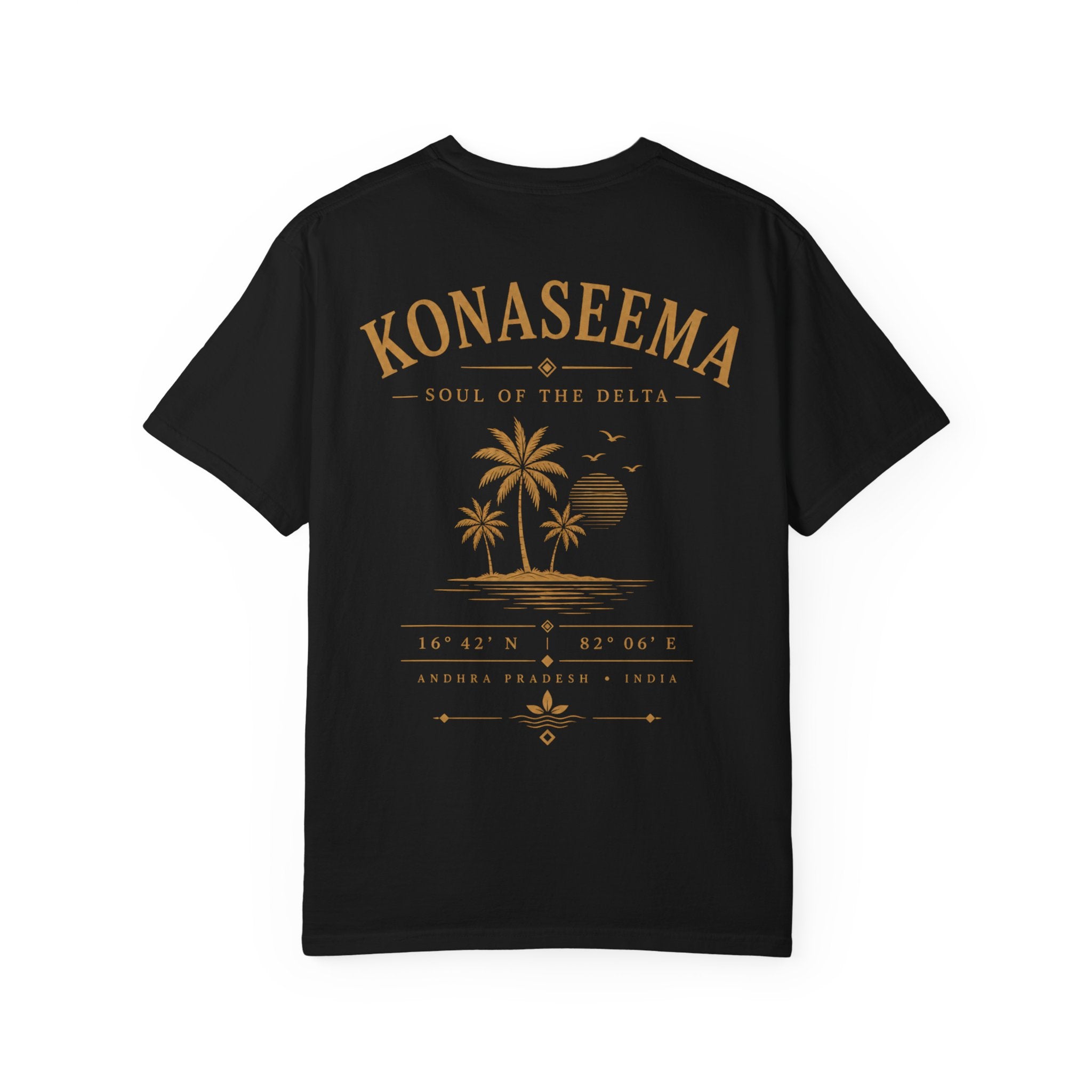 Konaseema "Soul of the Delta" T-Shirt — Tropical Palm Vintage Graphic Tee