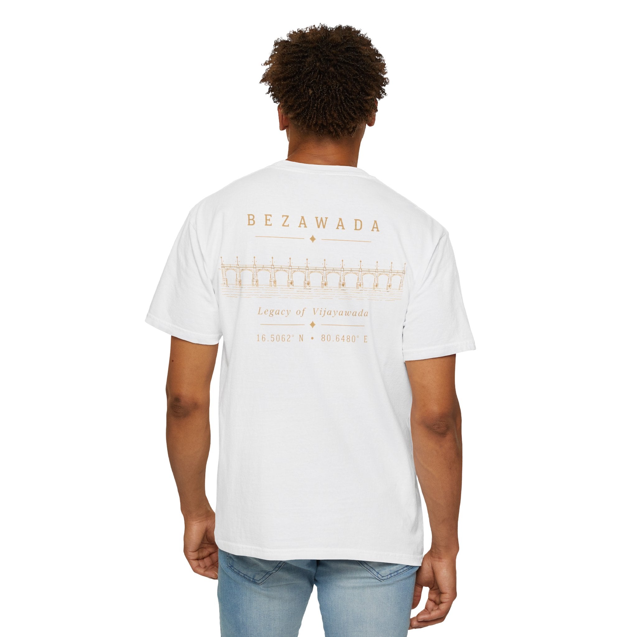 Bezawada Vijayawada Graphic T-Shirt — Vintage College-Style Tee