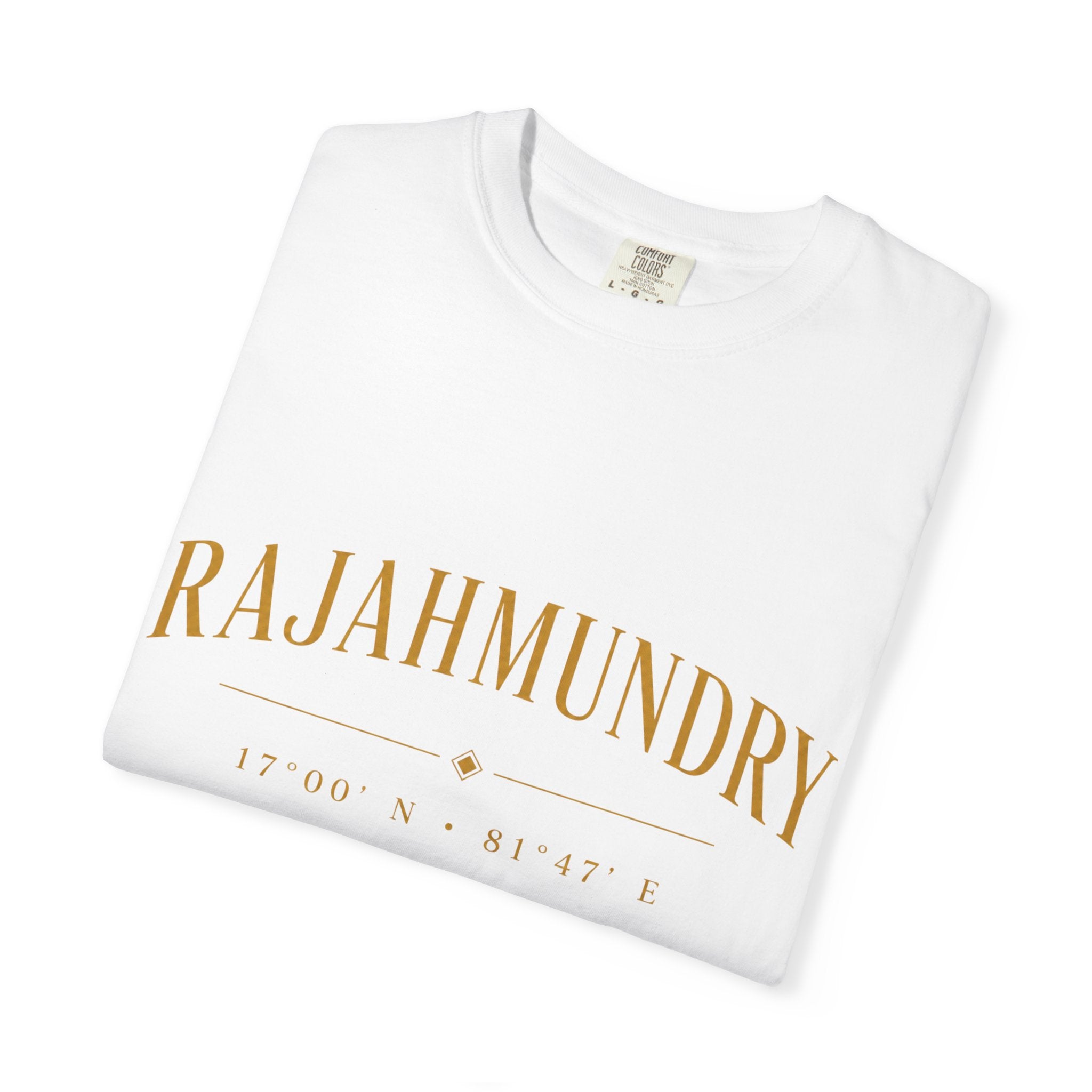 Rajahmundry Graphic T-Shirt — Vintage Coastal Typography Tee