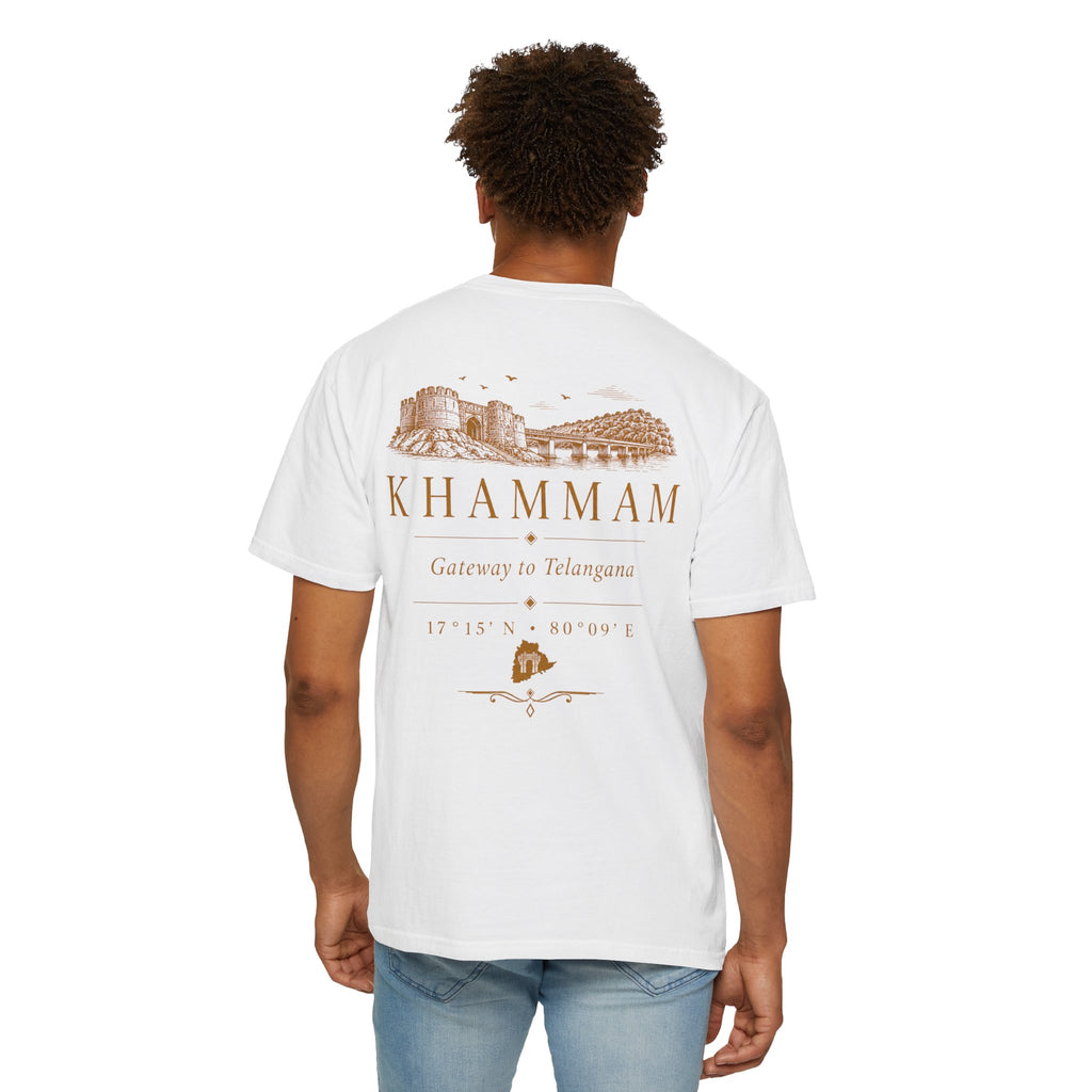 Khammam Vintage Graphic T-Shirt — "Gateway to Telangana" Travel Tee