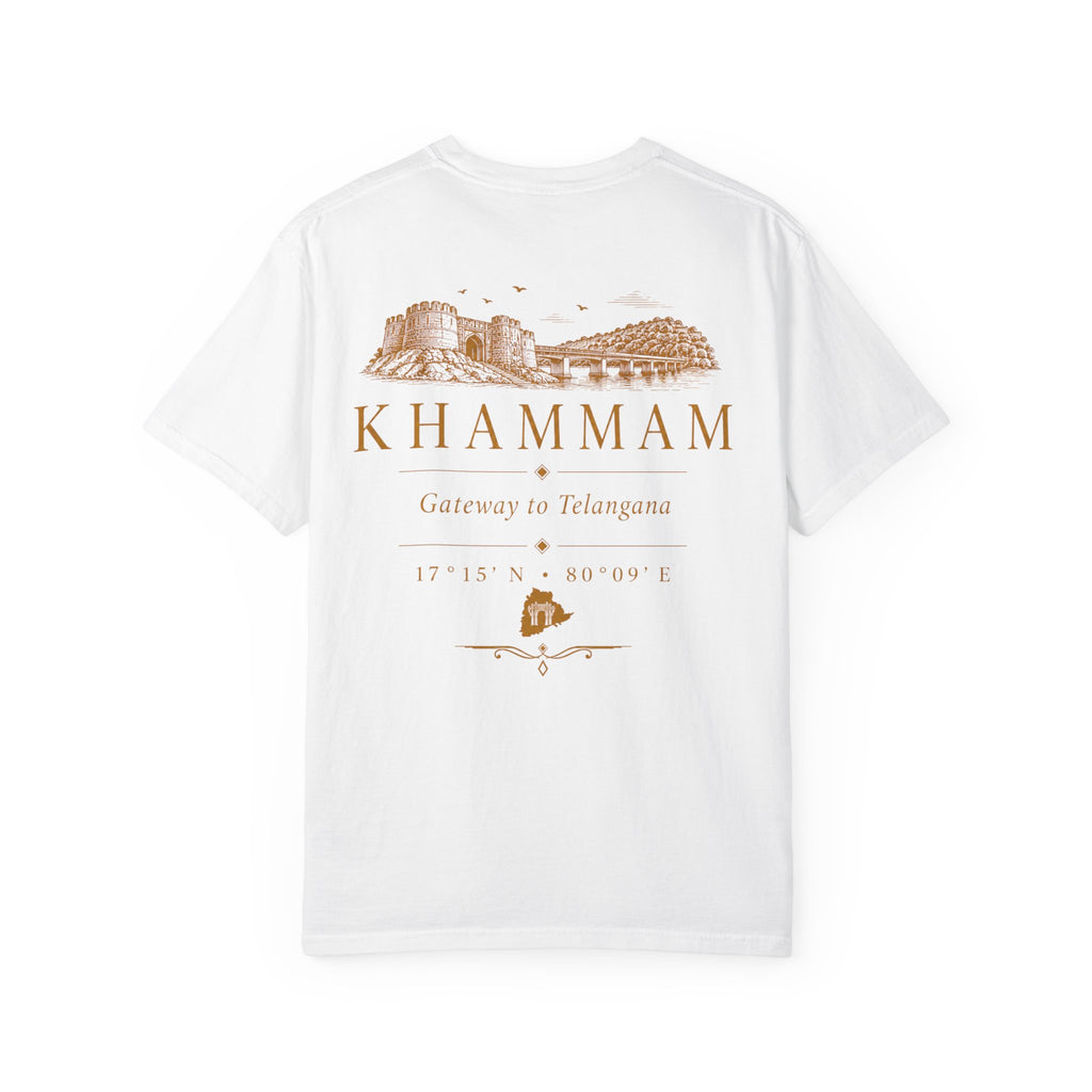 Khammam Vintage Graphic T-Shirt — "Gateway to Telangana" Travel Tee