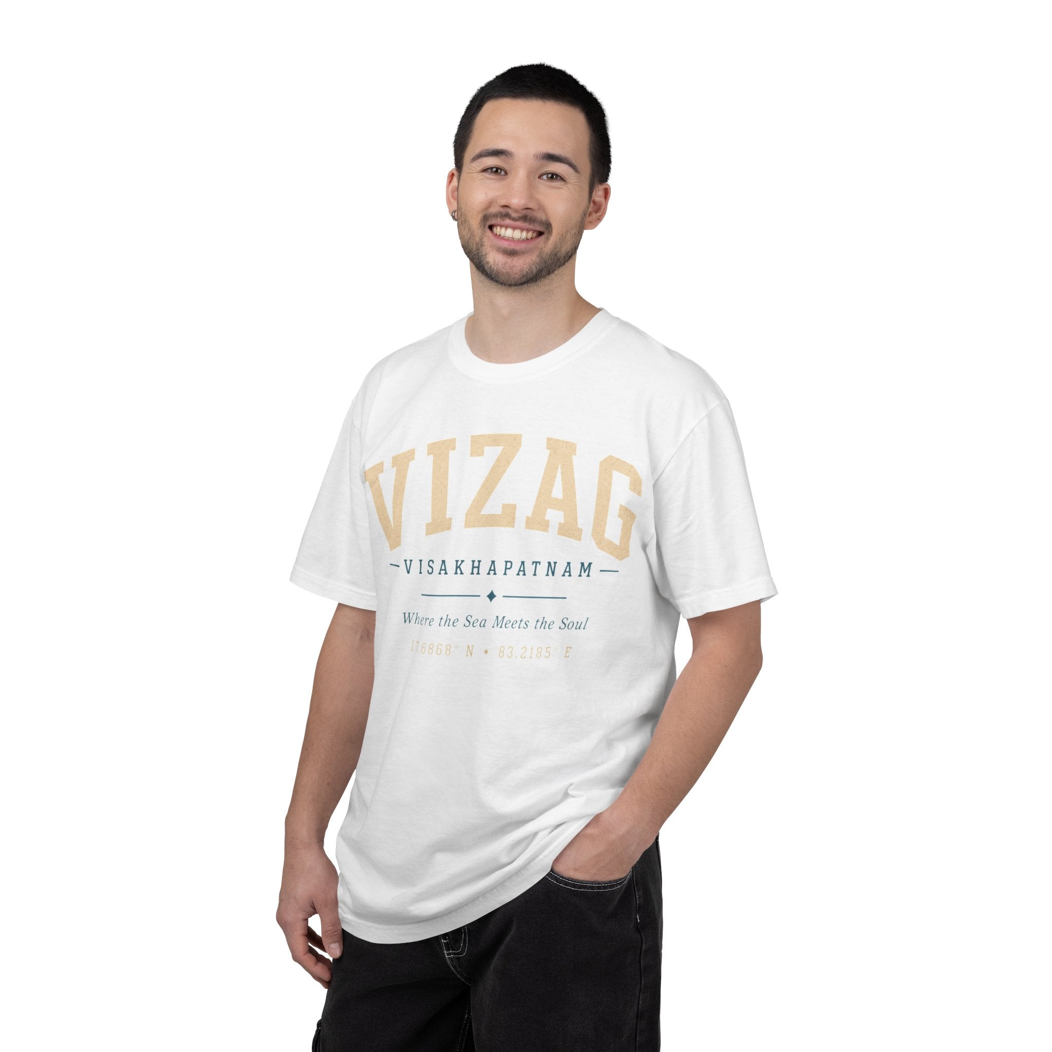 Vizag Visakhapatnam T-Shirt — 'Where the Sea Meets the Soul' Coastal Tee