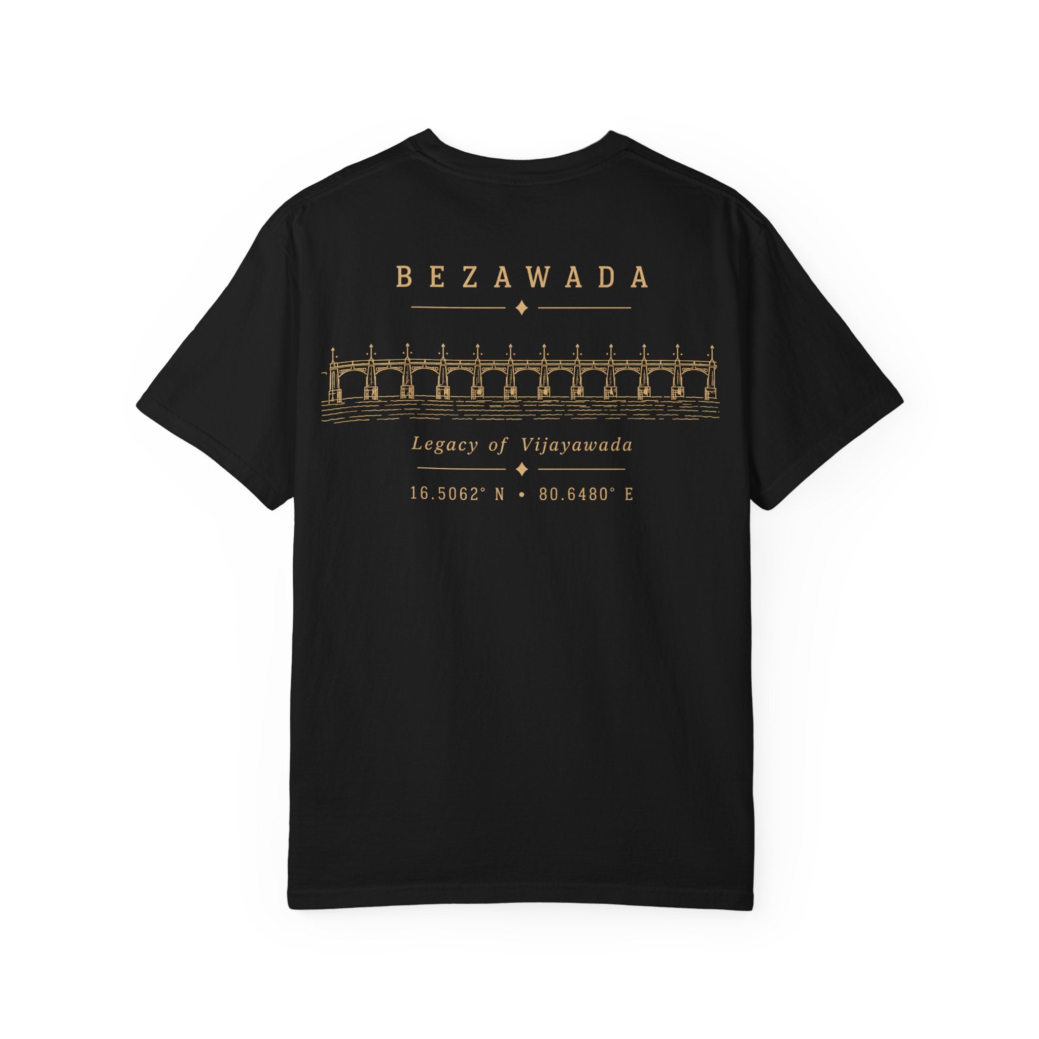 Bezawada Vijayawada Graphic T-Shirt — Vintage College-Style Tee