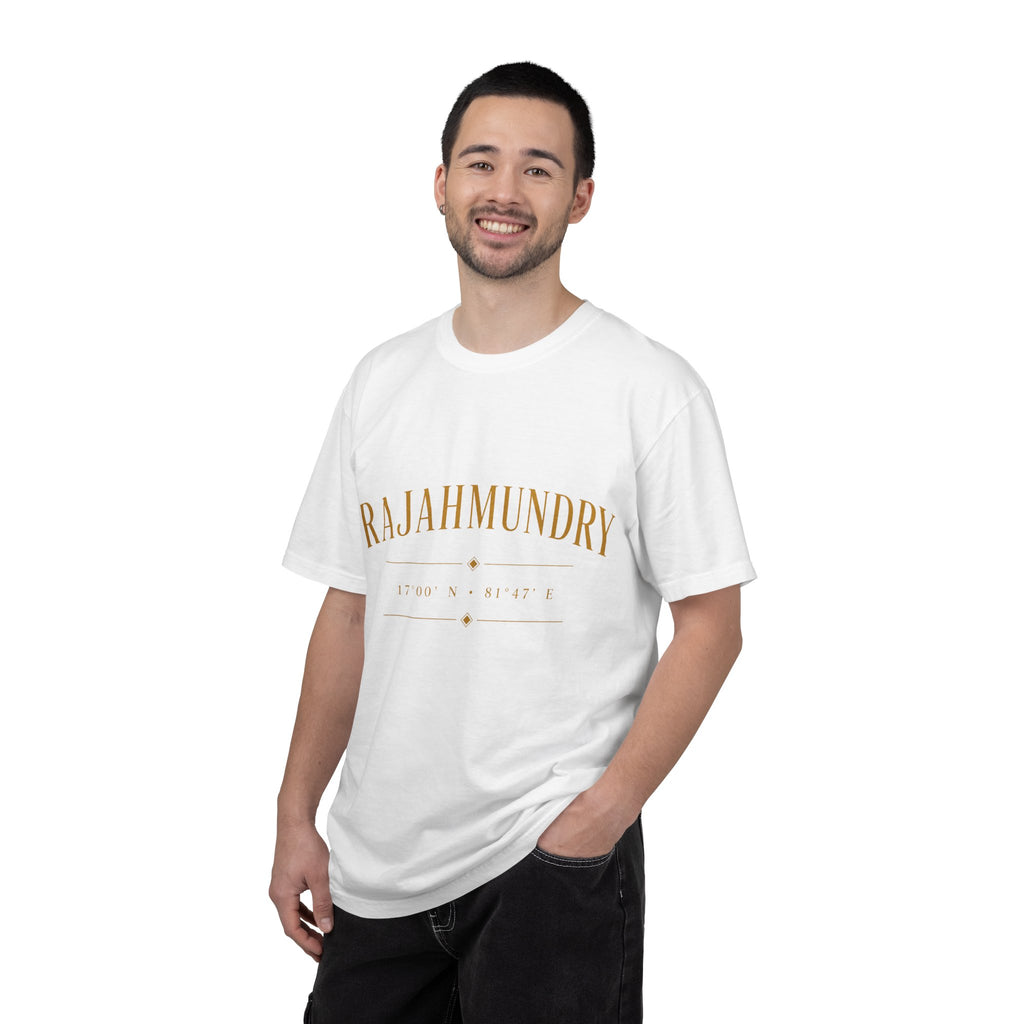 Rajahmundry Graphic T-Shirt — Vintage Coastal Typography Tee