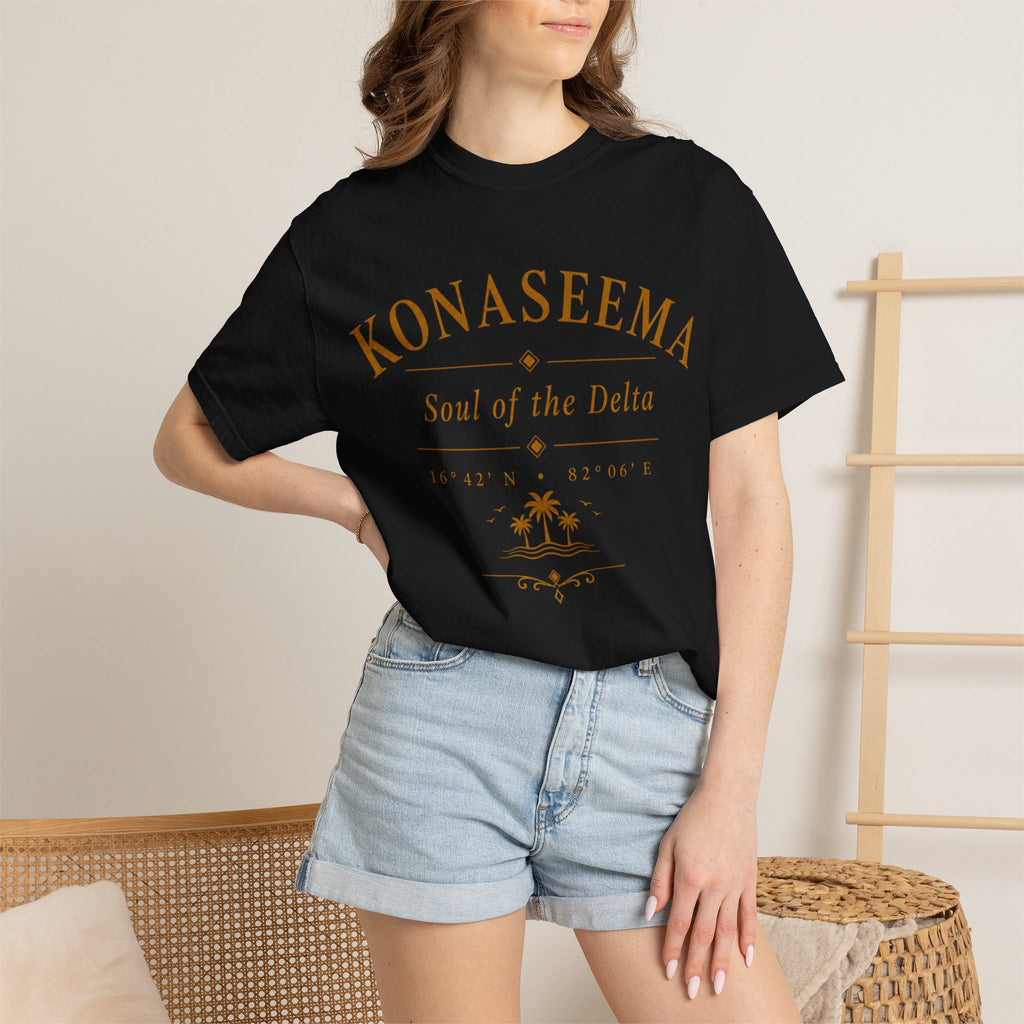 Konaseema "Soul of the Delta" T-Shirt — Tropical Palm Vintage Graphic Tee