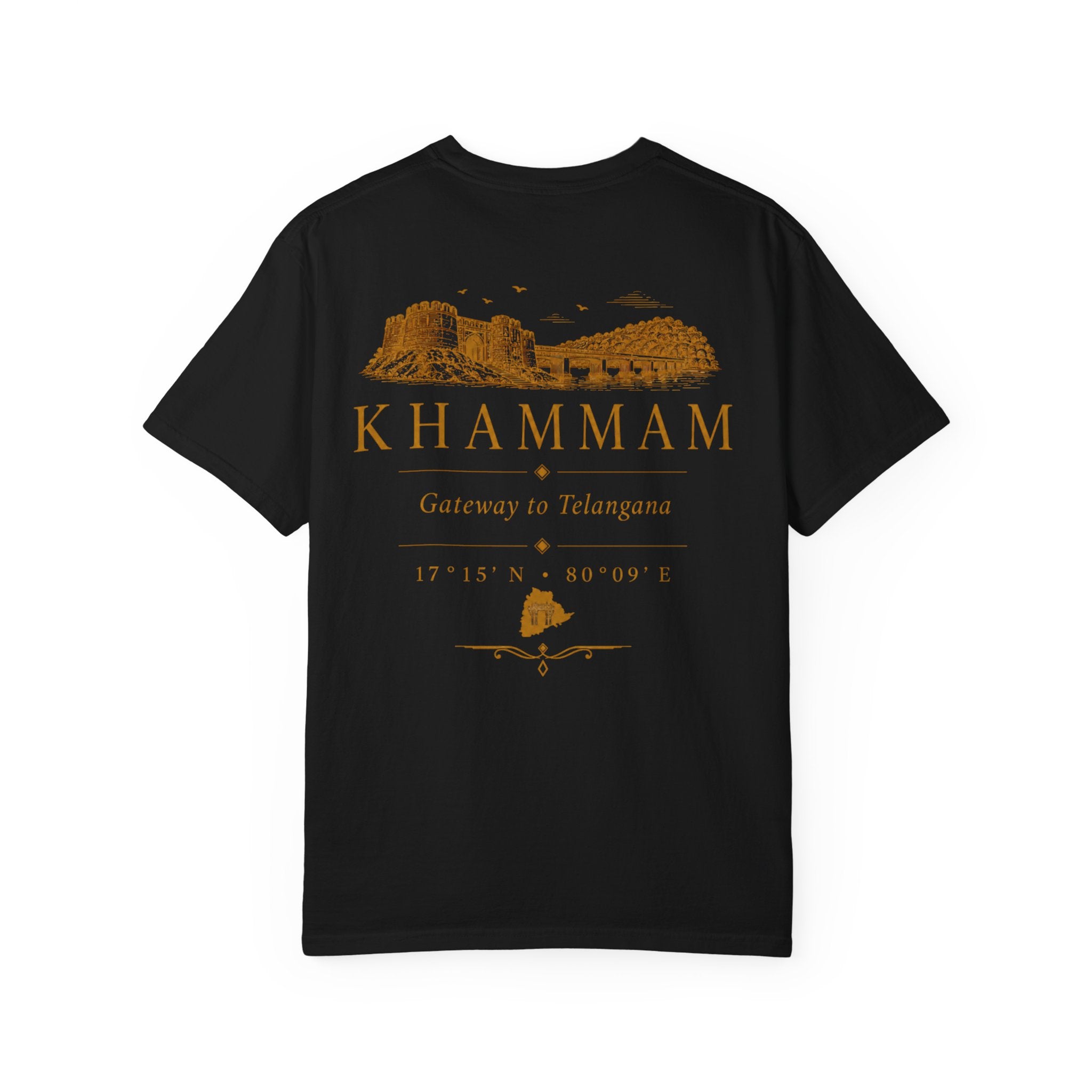 Khammam Vintage Graphic T-Shirt — "Gateway to Telangana" Travel Tee
