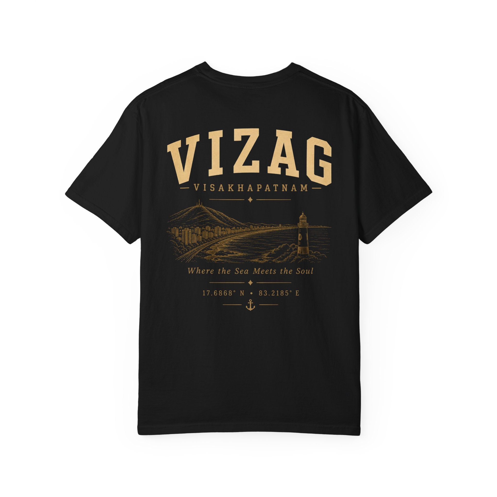 Vizag Visakhapatnam T-Shirt — 'Where the Sea Meets the Soul' Coastal Tee