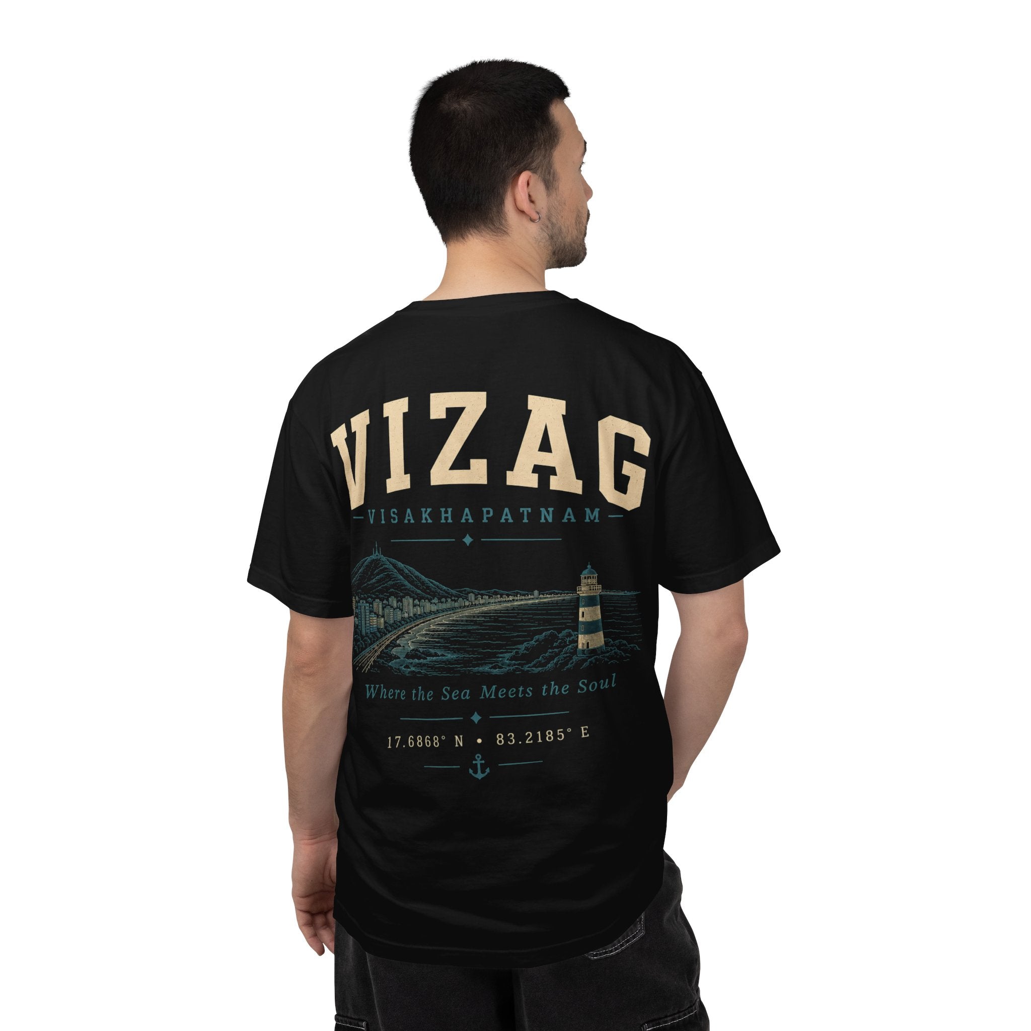 Vizag Visakhapatnam T-Shirt — 'Where the Sea Meets the Soul' Coastal Tee