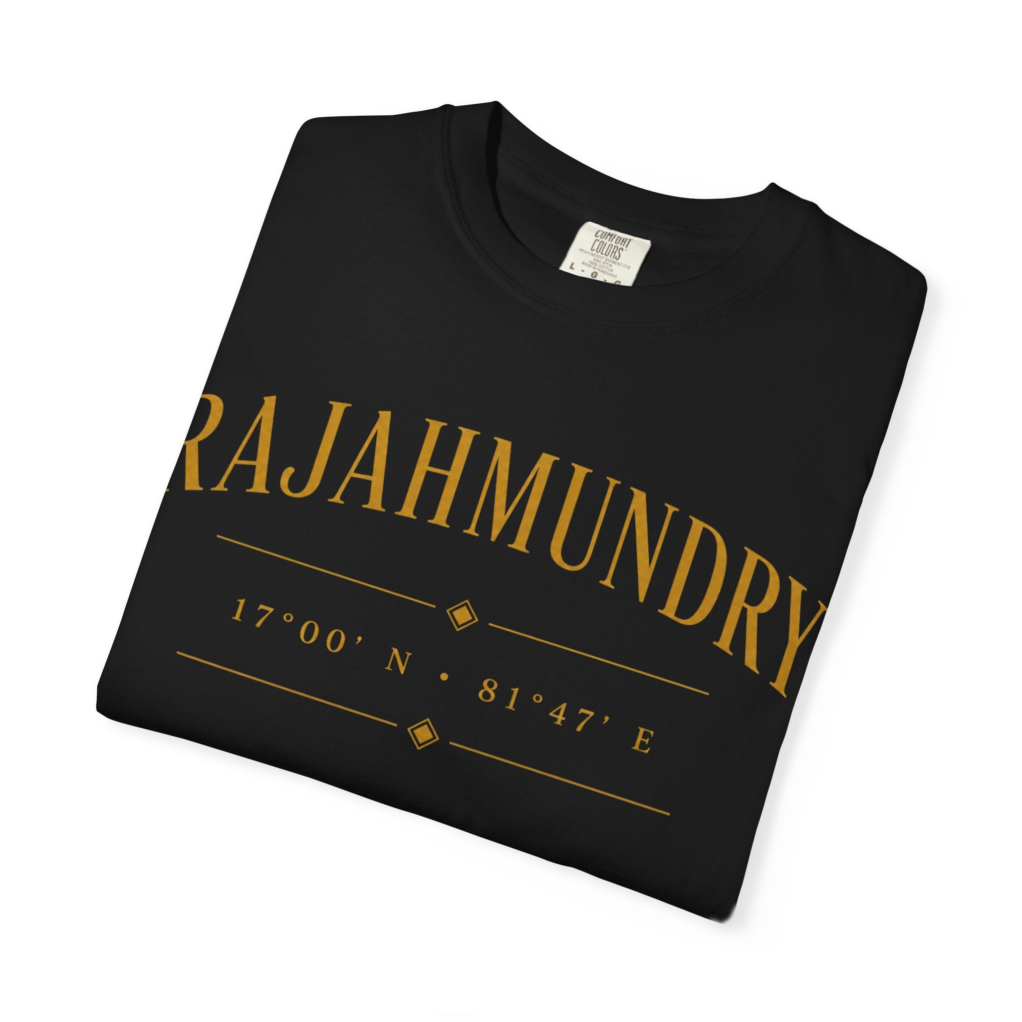 Rajahmundry Graphic T-Shirt — Vintage Coastal Typography Tee