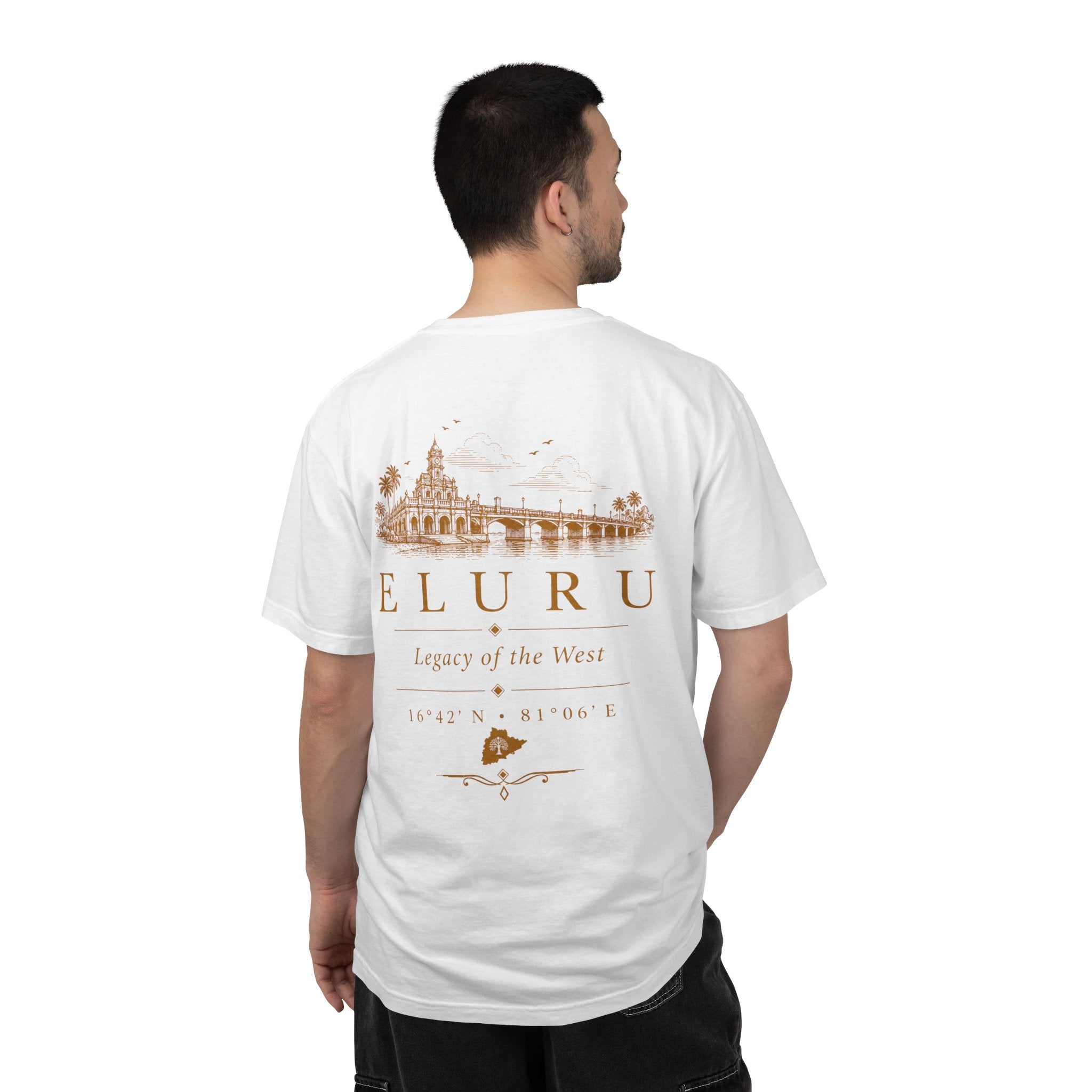 Eluru Vintage Landmark T‑Shirt — "Eluru: Legacy of the West"