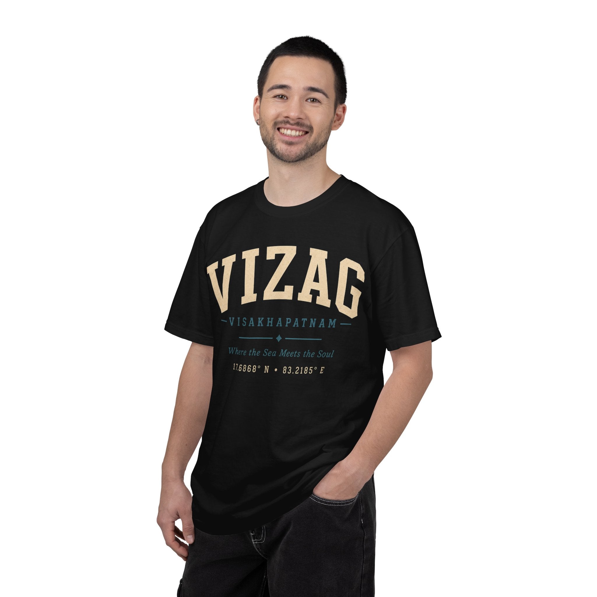 Vizag Visakhapatnam T-Shirt — 'Where the Sea Meets the Soul' Coastal Tee