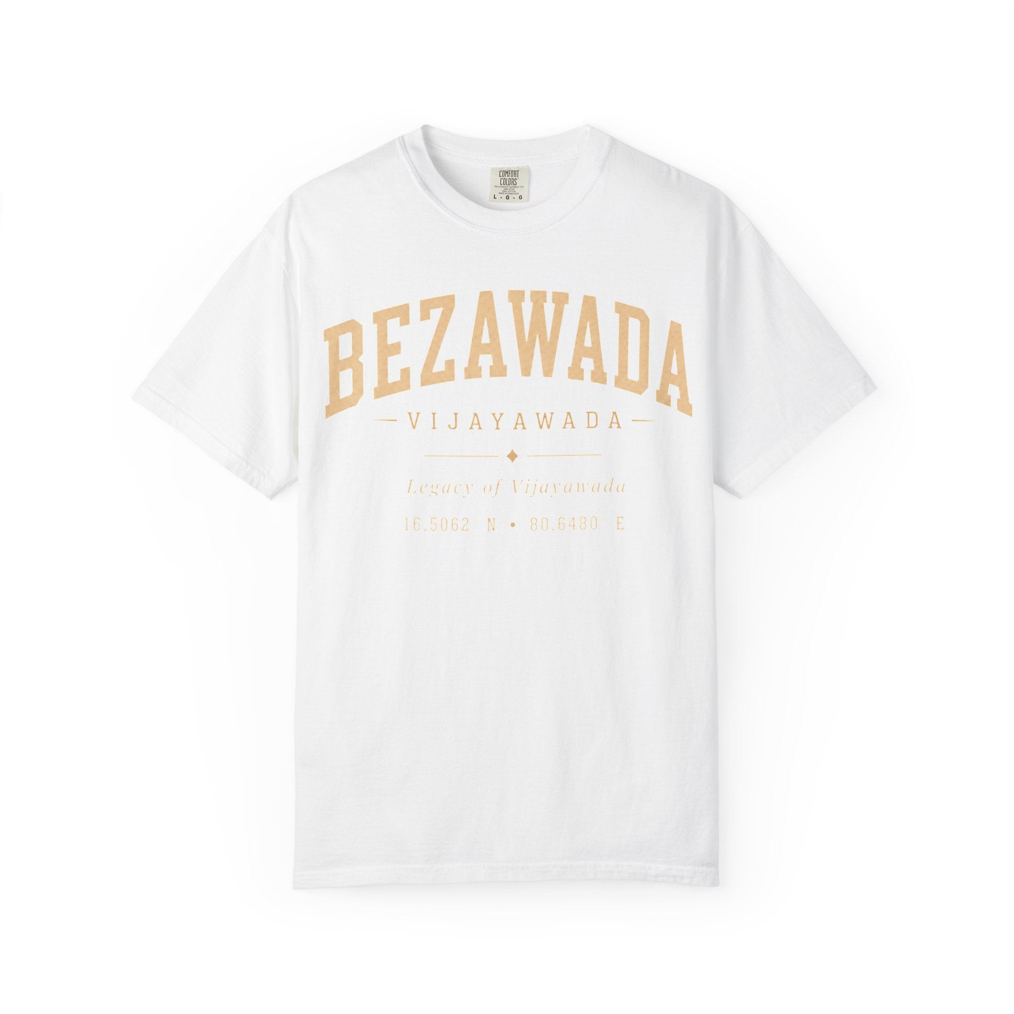 Bezawada Vijayawada Graphic T-Shirt — Vintage College-Style Tee