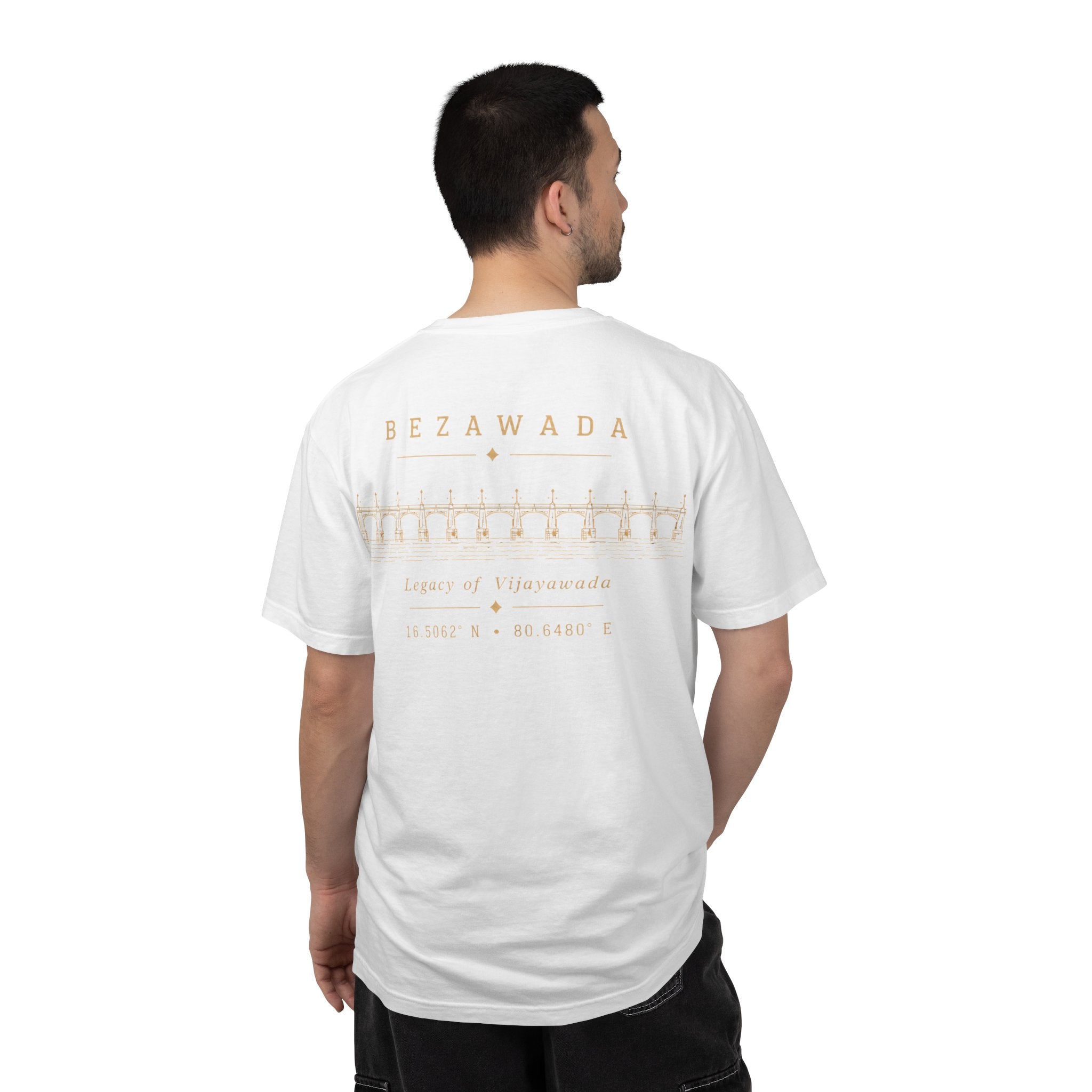 Bezawada Vijayawada Graphic T-Shirt — Vintage College-Style Tee