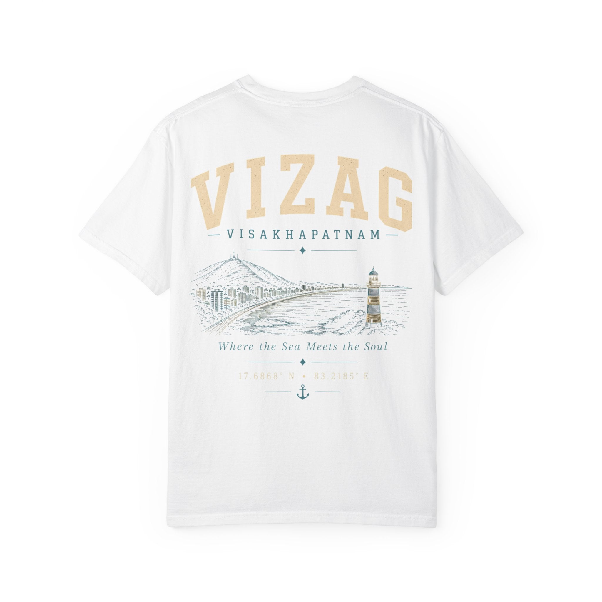 Vizag Visakhapatnam T-Shirt — 'Where the Sea Meets the Soul' Coastal Tee