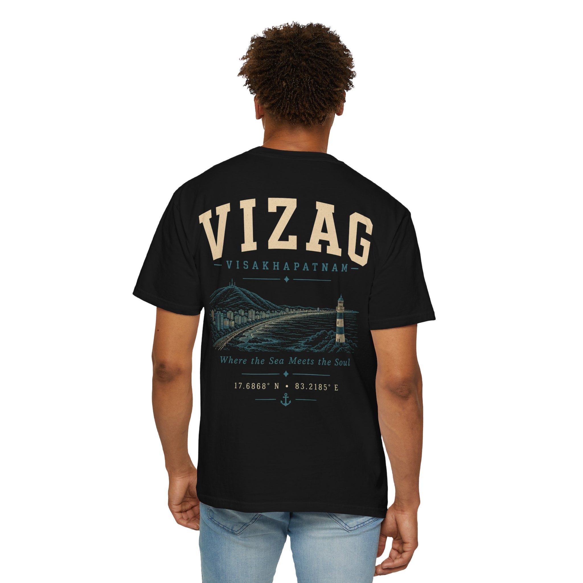Vizag Visakhapatnam T-Shirt — 'Where the Sea Meets the Soul' Coastal Tee