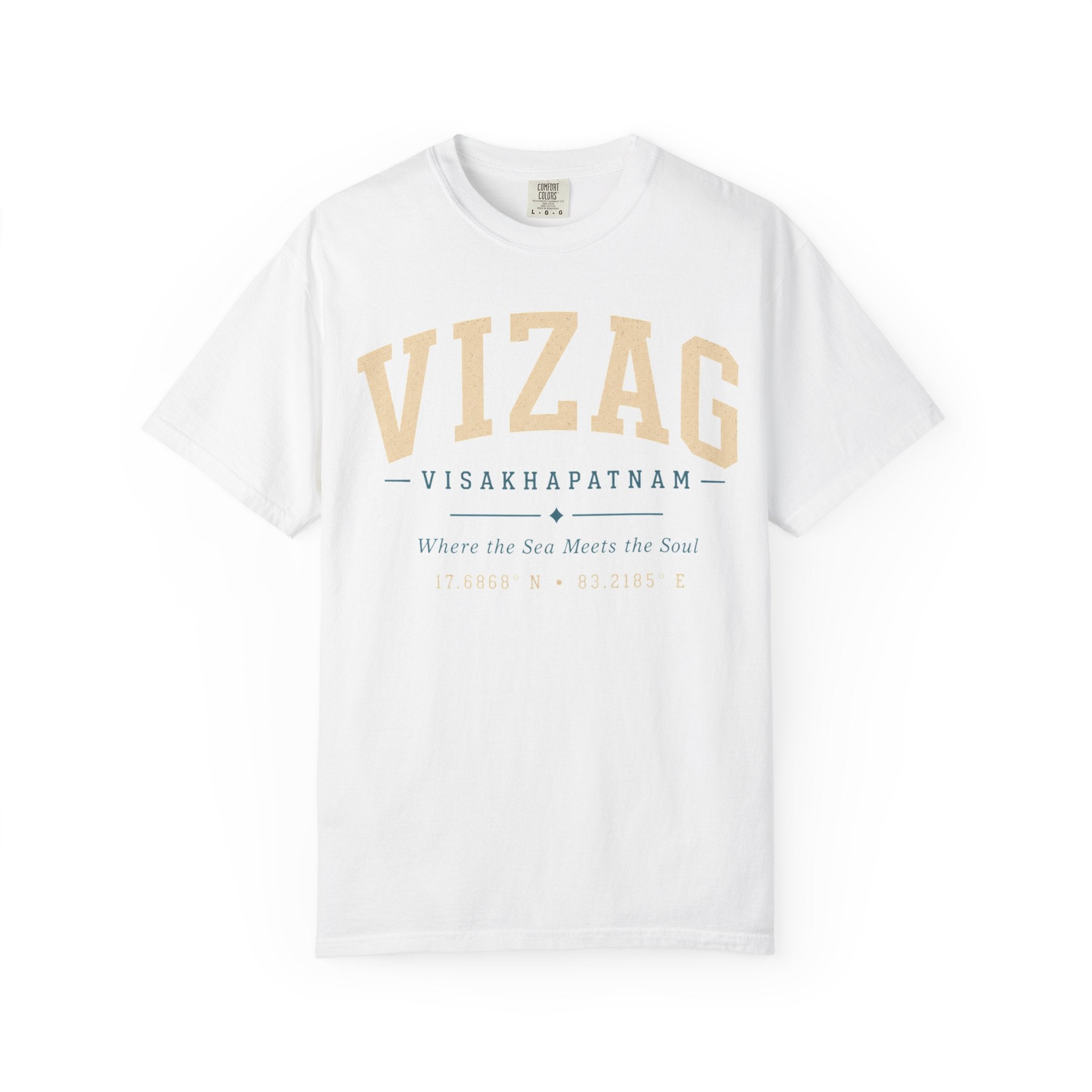 Vizag Visakhapatnam T-Shirt — 'Where the Sea Meets the Soul' Coastal Tee