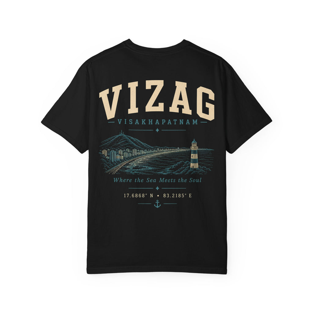 Vizag Visakhapatnam T-Shirt — 'Where the Sea Meets the Soul' Coastal Tee