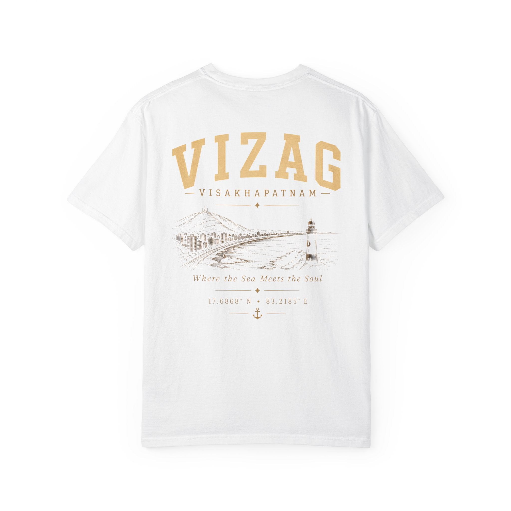 Vizag Visakhapatnam T-Shirt — 'Where the Sea Meets the Soul' Coastal Tee