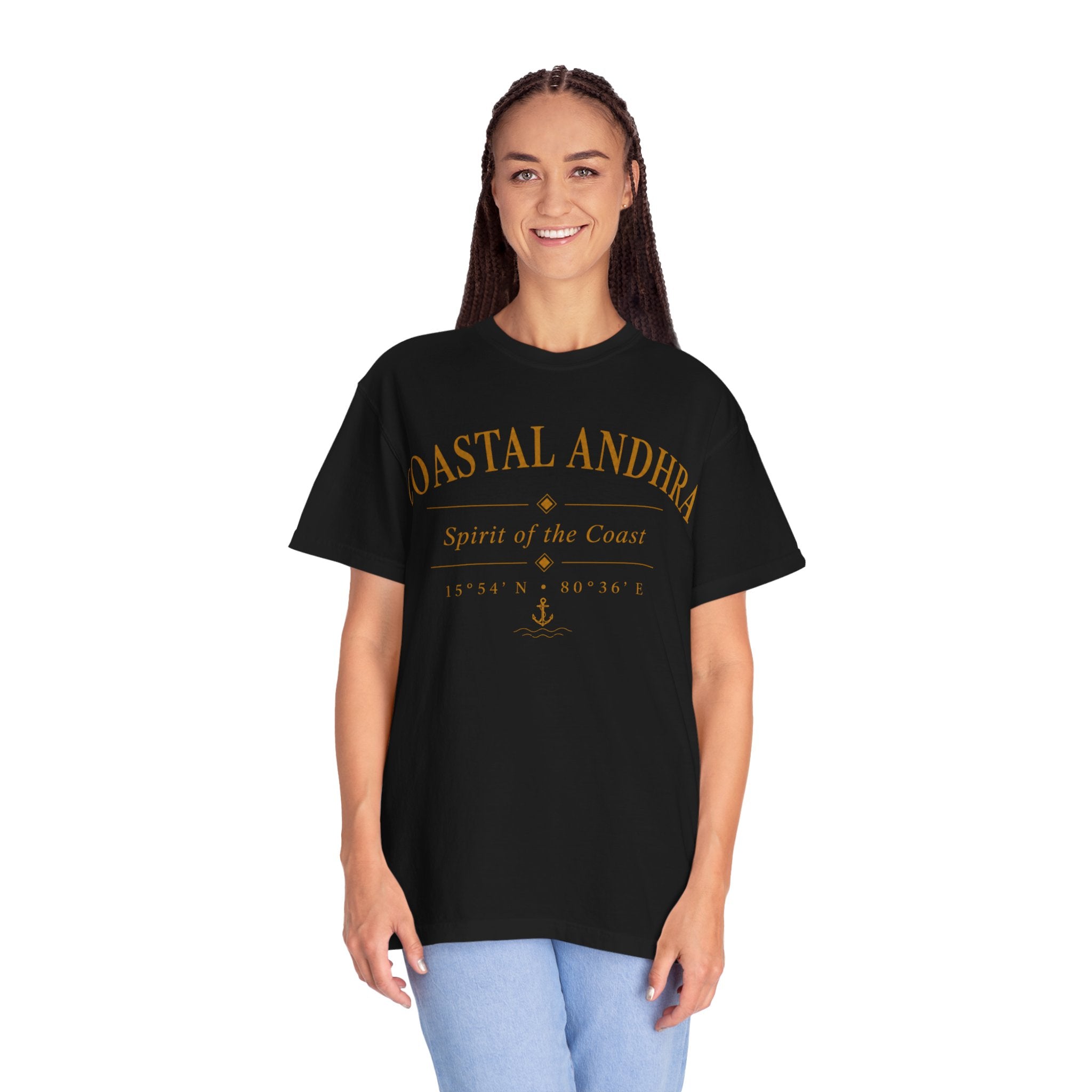 Coastal Andhra T-Shirt — 'Spirit of the Coast' Lighthouse Tee