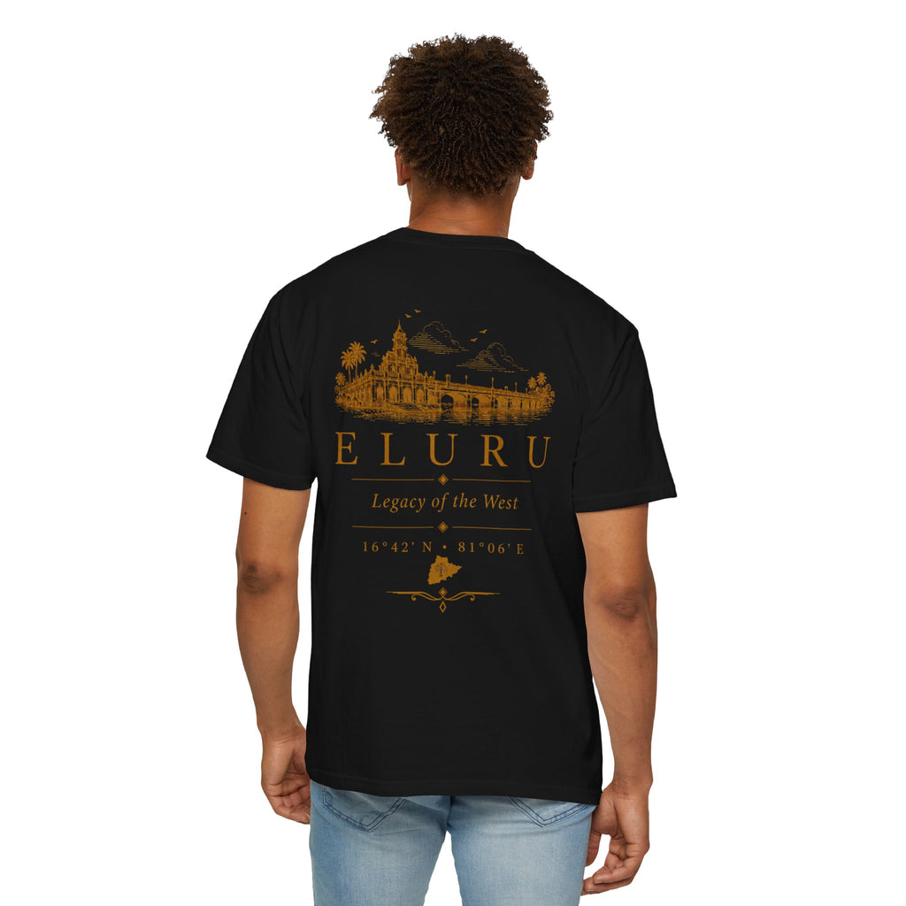Eluru Vintage Landmark T‑Shirt — "Eluru: Legacy of the West"