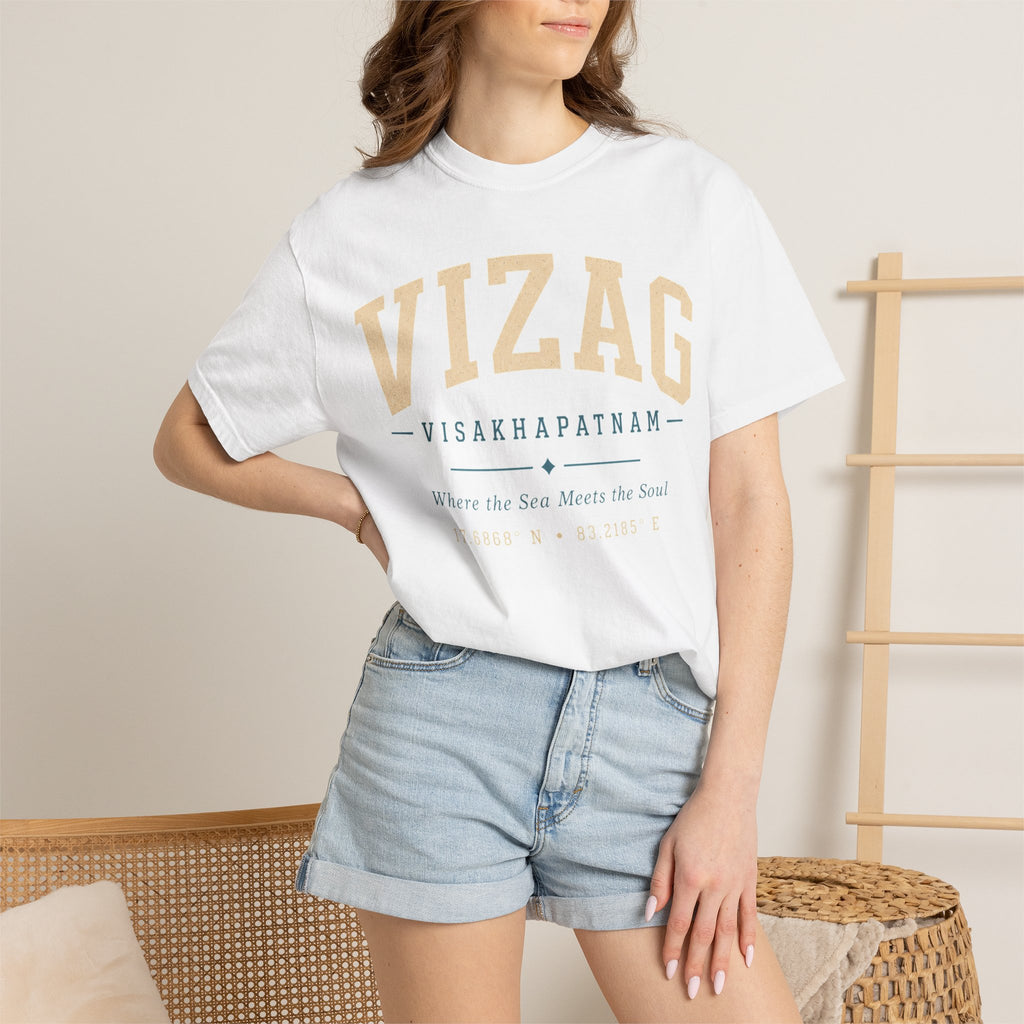 Vizag Visakhapatnam T-Shirt — 'Where the Sea Meets the Soul' Coastal Tee