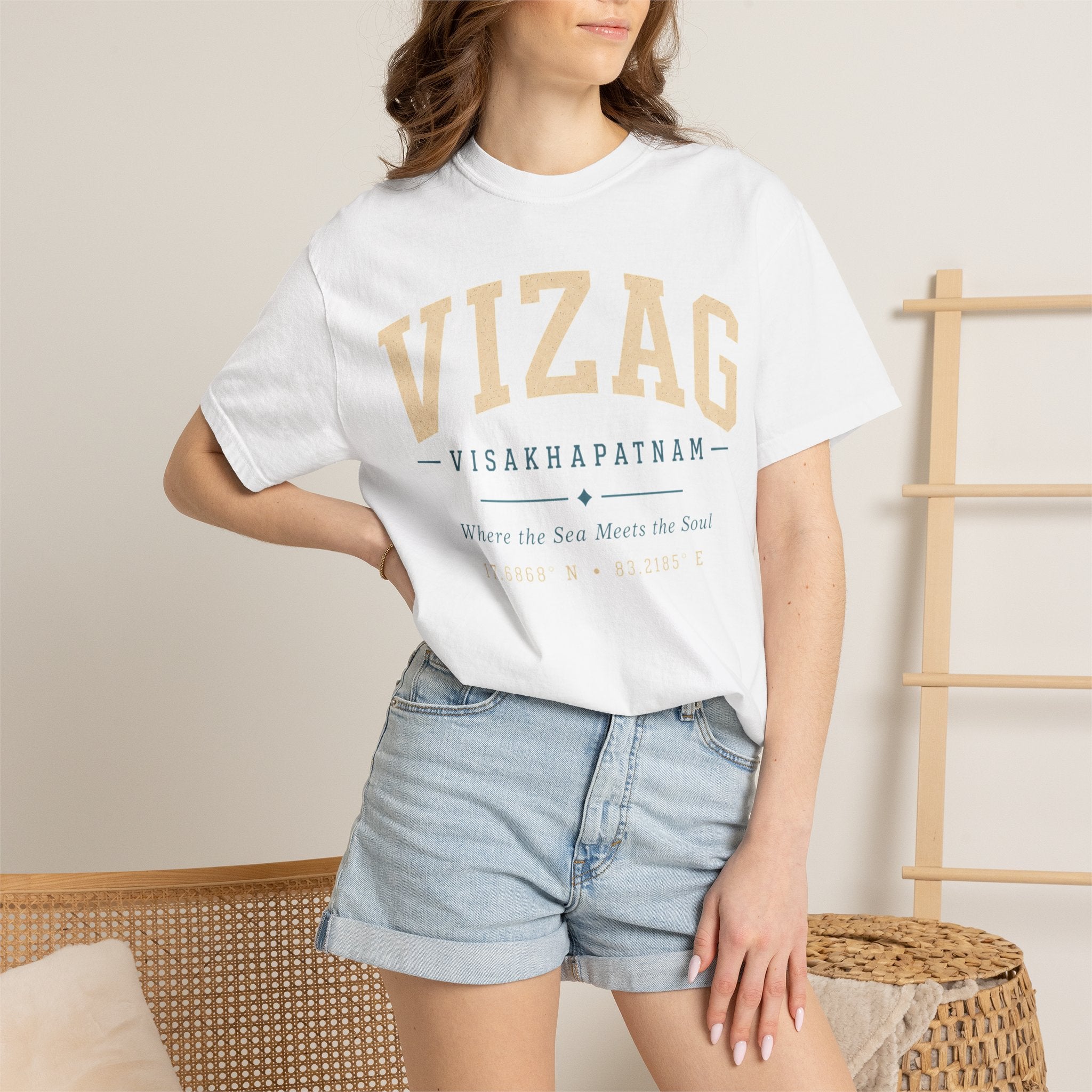 Vizag Visakhapatnam T-Shirt — 'Where the Sea Meets the Soul' Coastal Tee