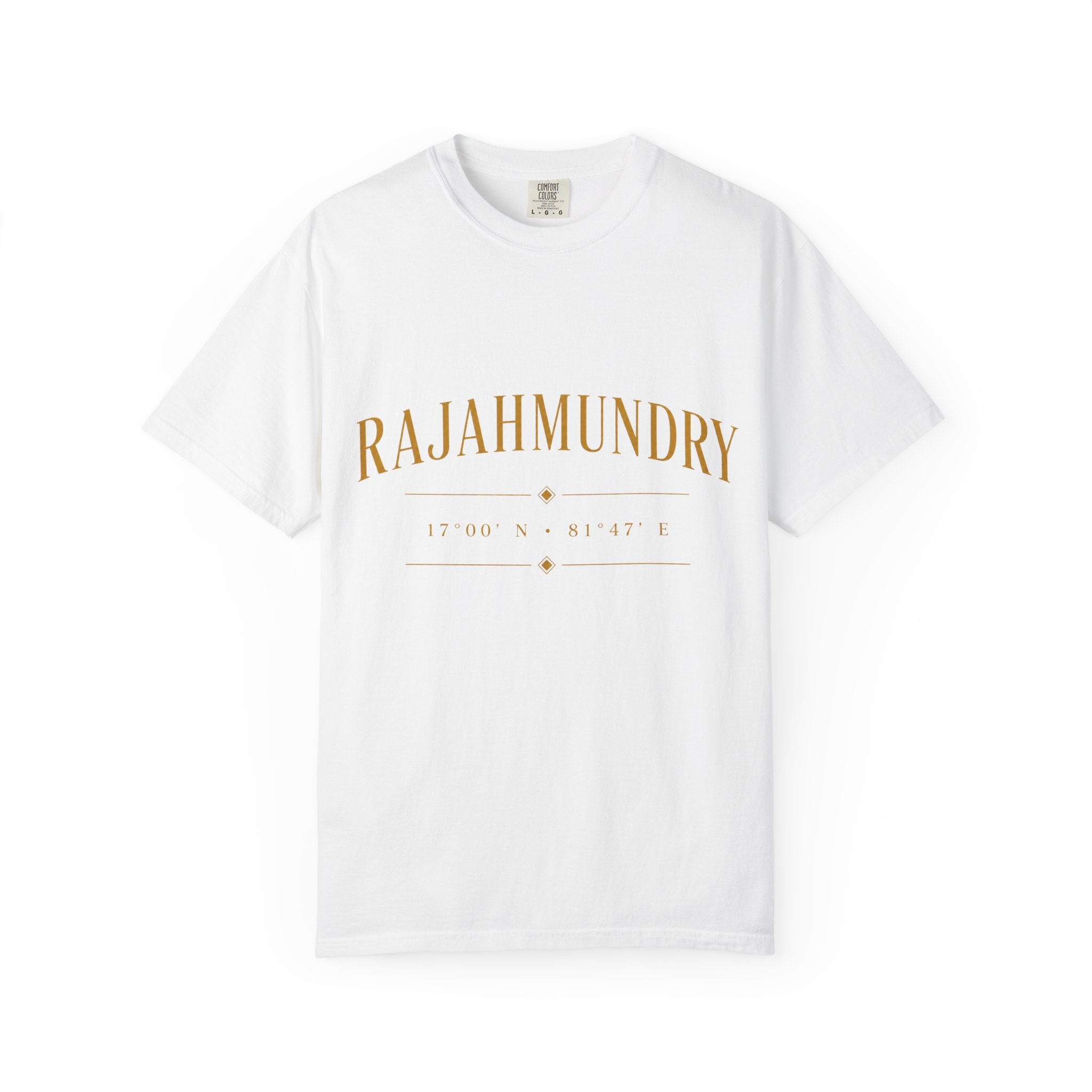 Rajahmundry Graphic T-Shirt — Vintage Coastal Typography Tee