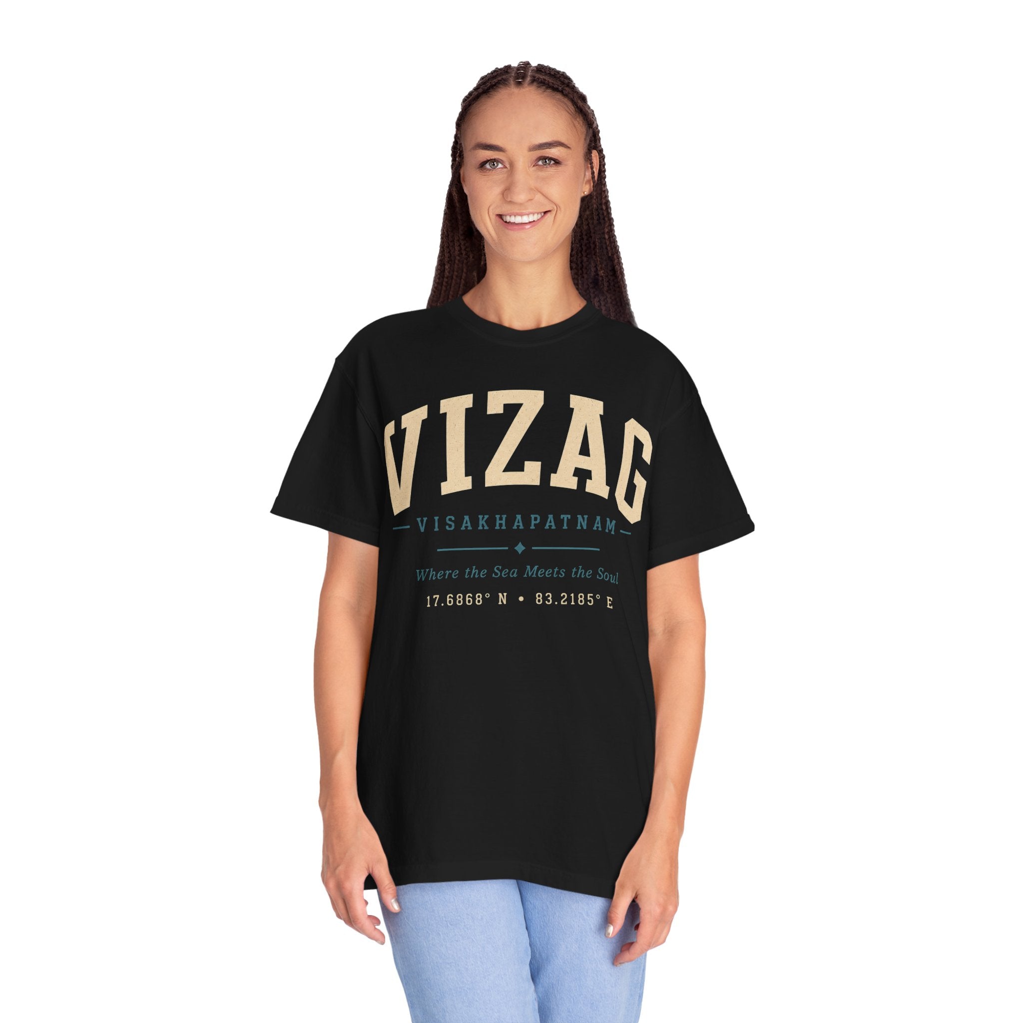Vizag Visakhapatnam T-Shirt — 'Where the Sea Meets the Soul' Coastal Tee