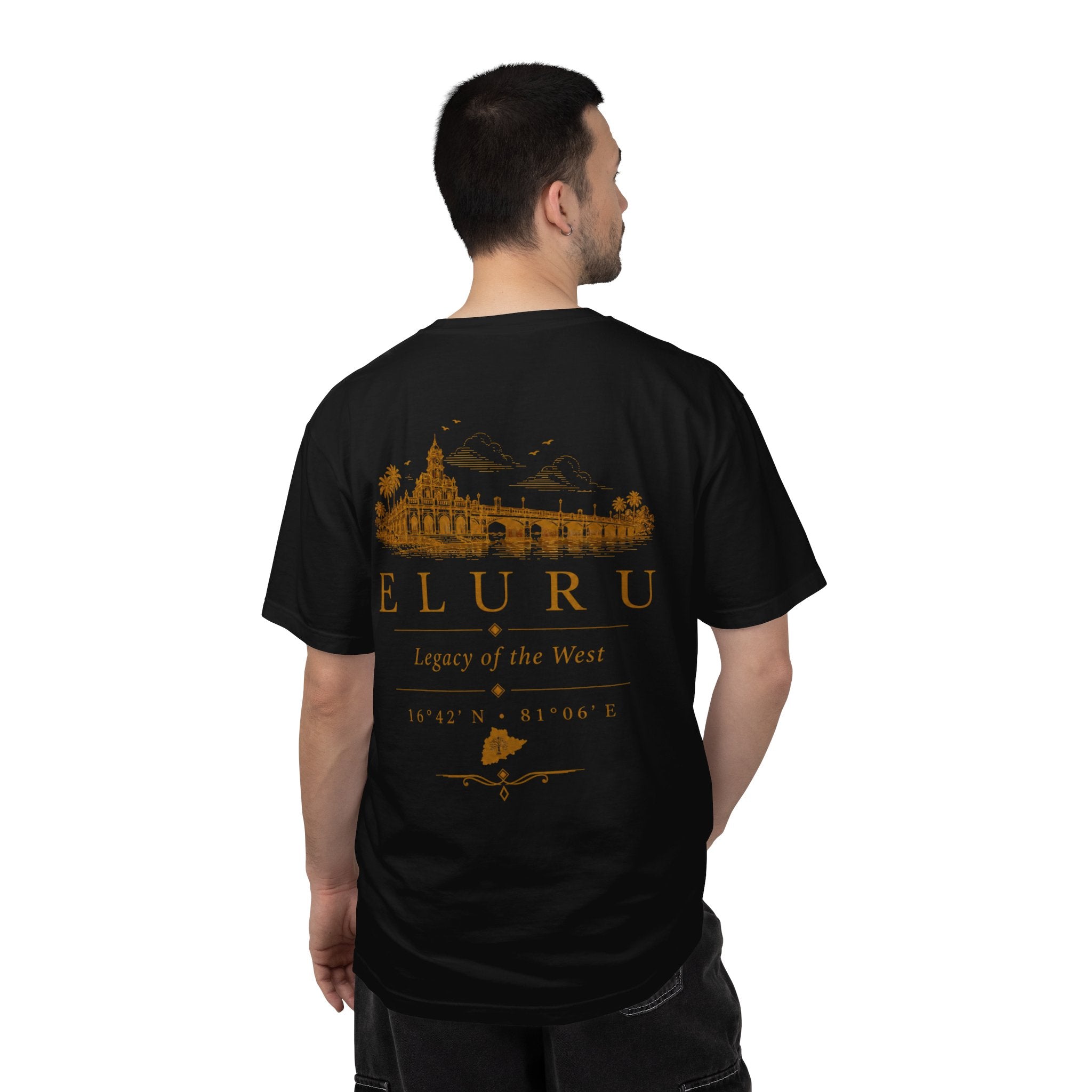 Eluru Vintage Landmark T‑Shirt — "Eluru: Legacy of the West"
