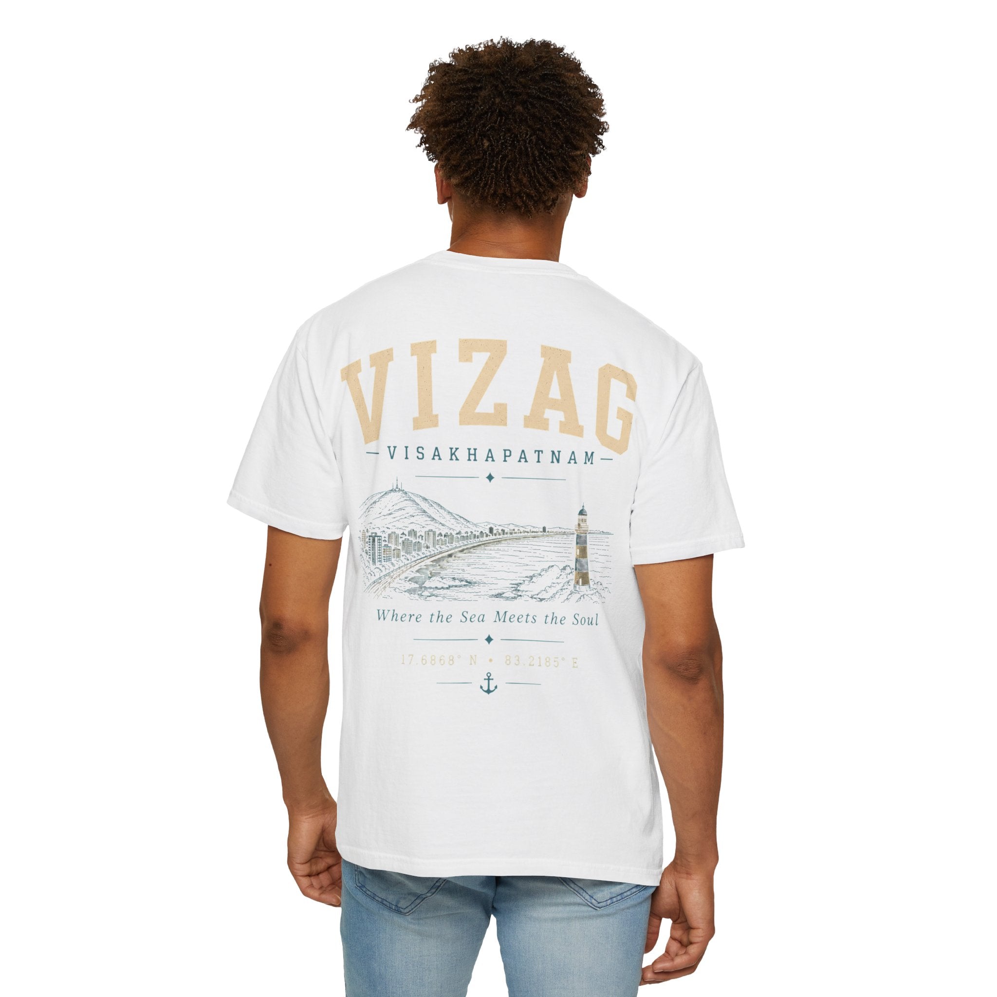Vizag Visakhapatnam T-Shirt — 'Where the Sea Meets the Soul' Coastal Tee