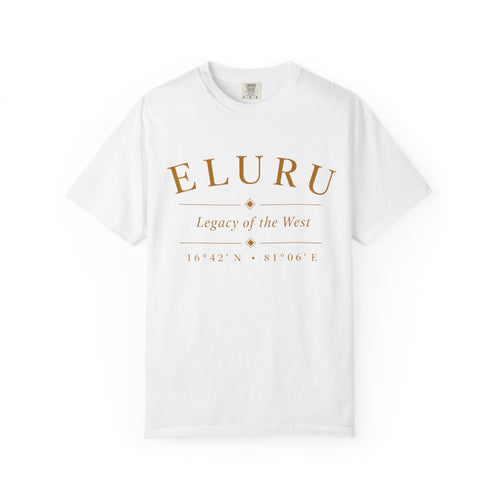 Eluru Vintage Landmark T‑Shirt — "Eluru: Legacy of the West"