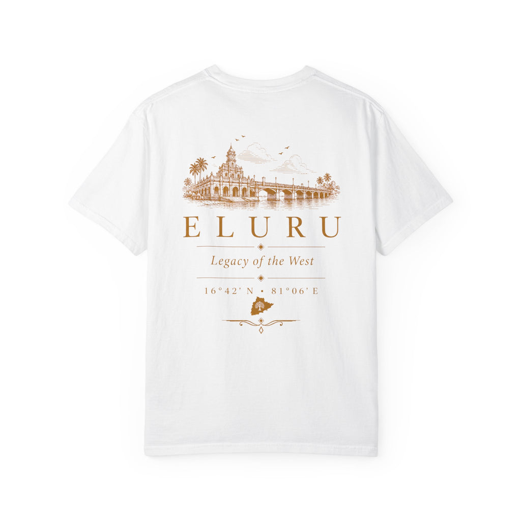 Eluru Vintage Landmark T‑Shirt — "Eluru: Legacy of the West"