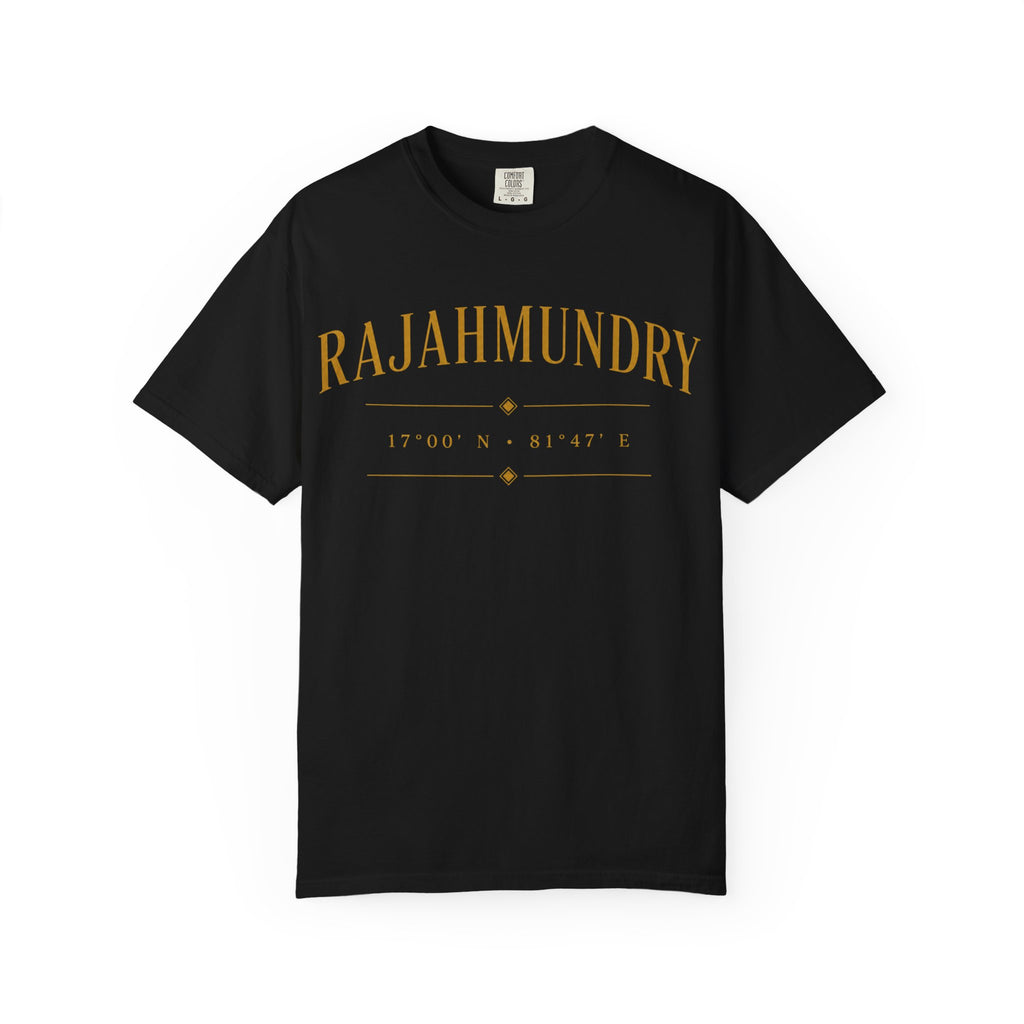 Rajahmundry Graphic T-Shirt — Vintage Coastal Typography Tee