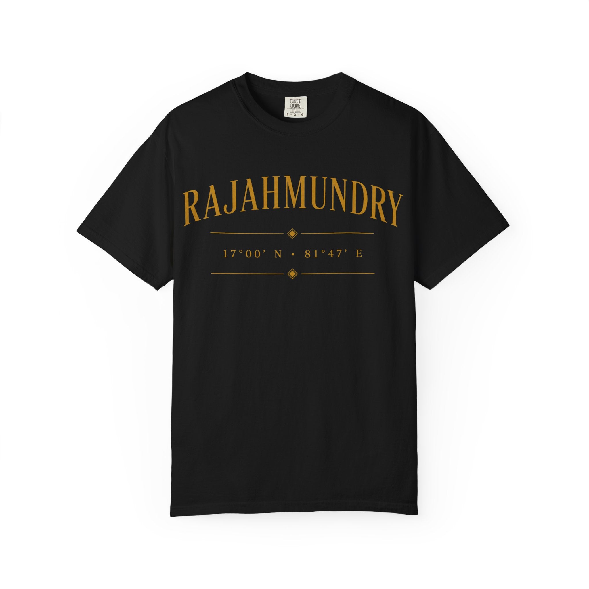 Rajahmundry Graphic T-Shirt — Vintage Coastal Typography Tee