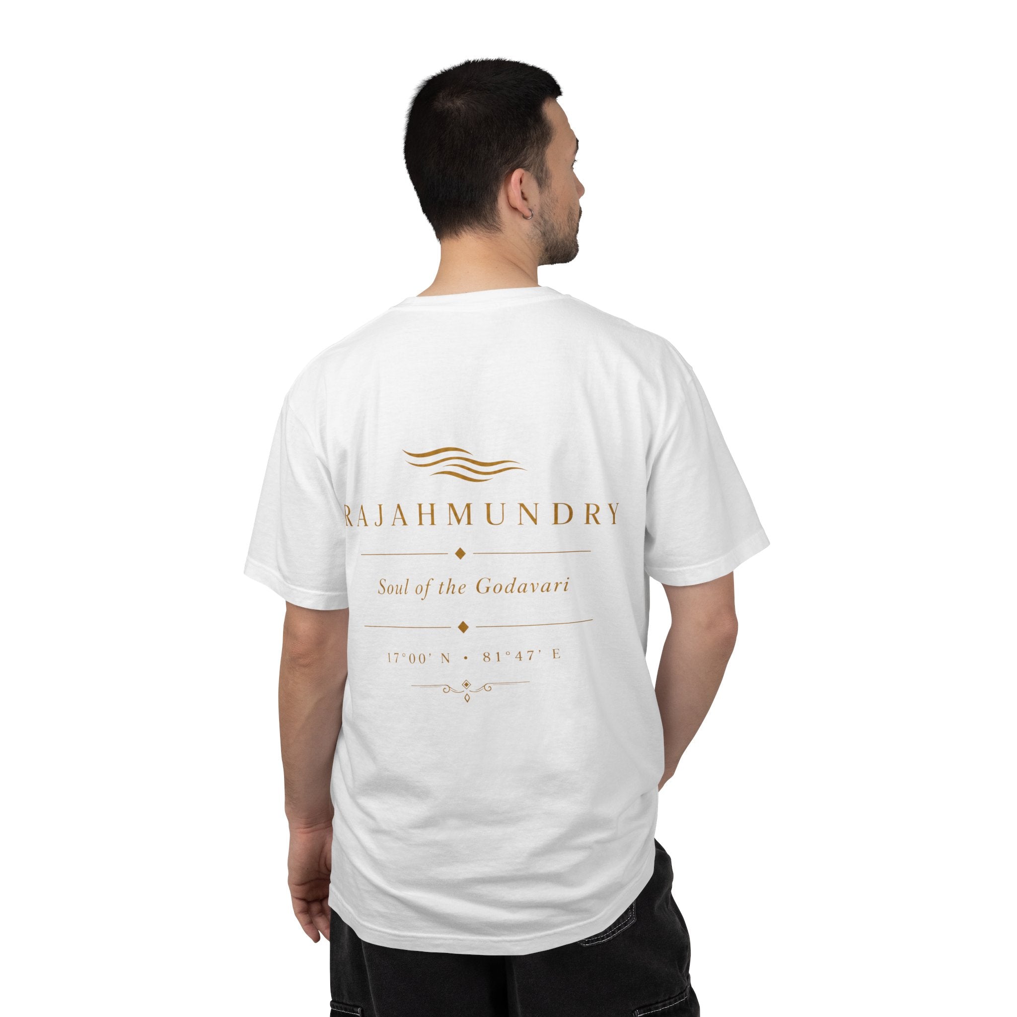 Rajahmundry Graphic T-Shirt — Vintage Coastal Typography Tee