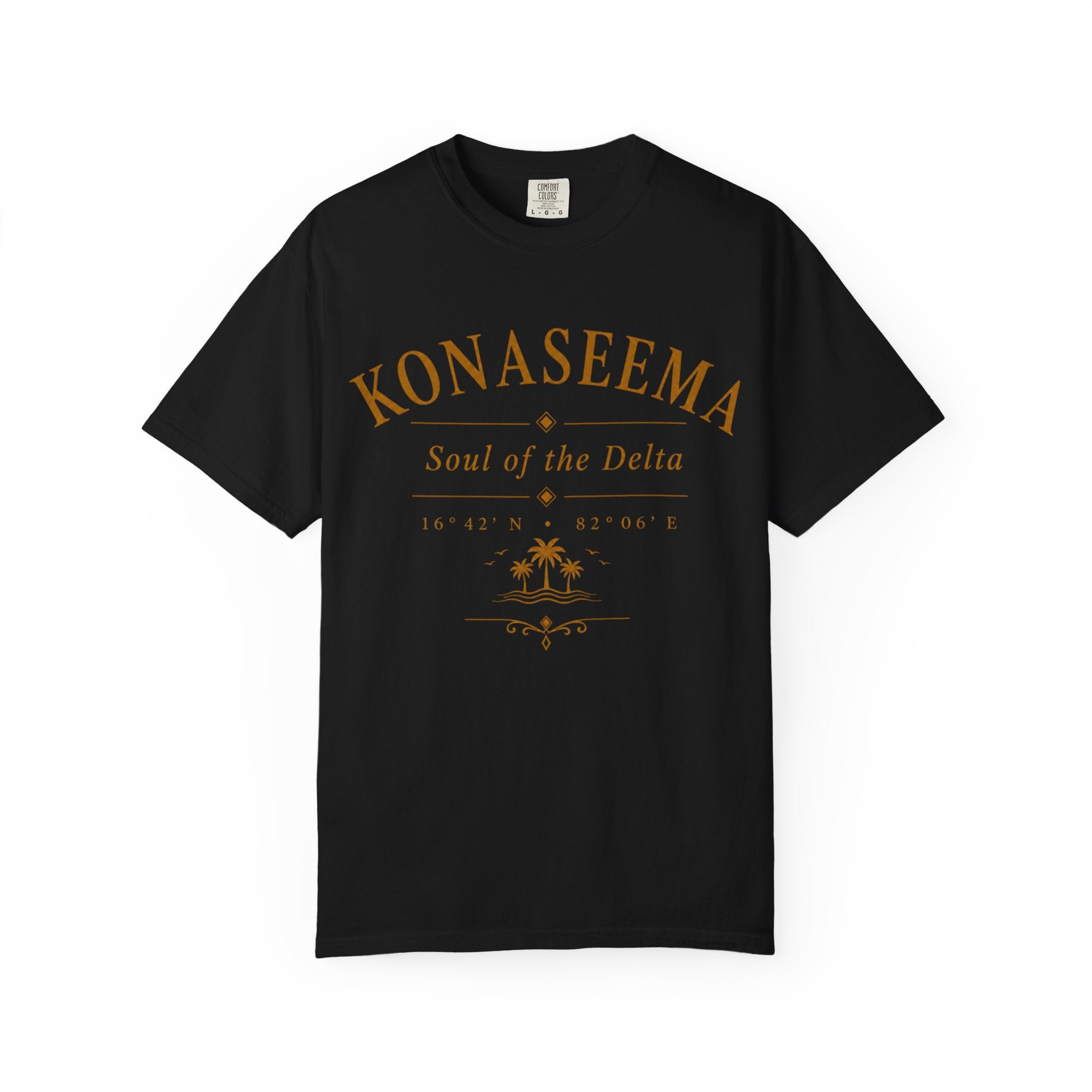 Konaseema "Soul of the Delta" T-Shirt — Tropical Palm Vintage Graphic Tee