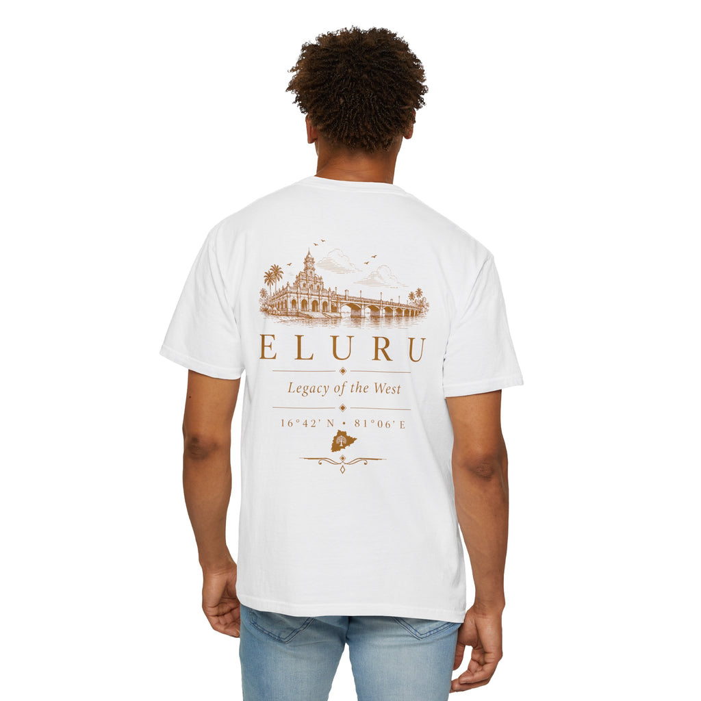 Eluru Vintage Landmark T‑Shirt — "Eluru: Legacy of the West"
