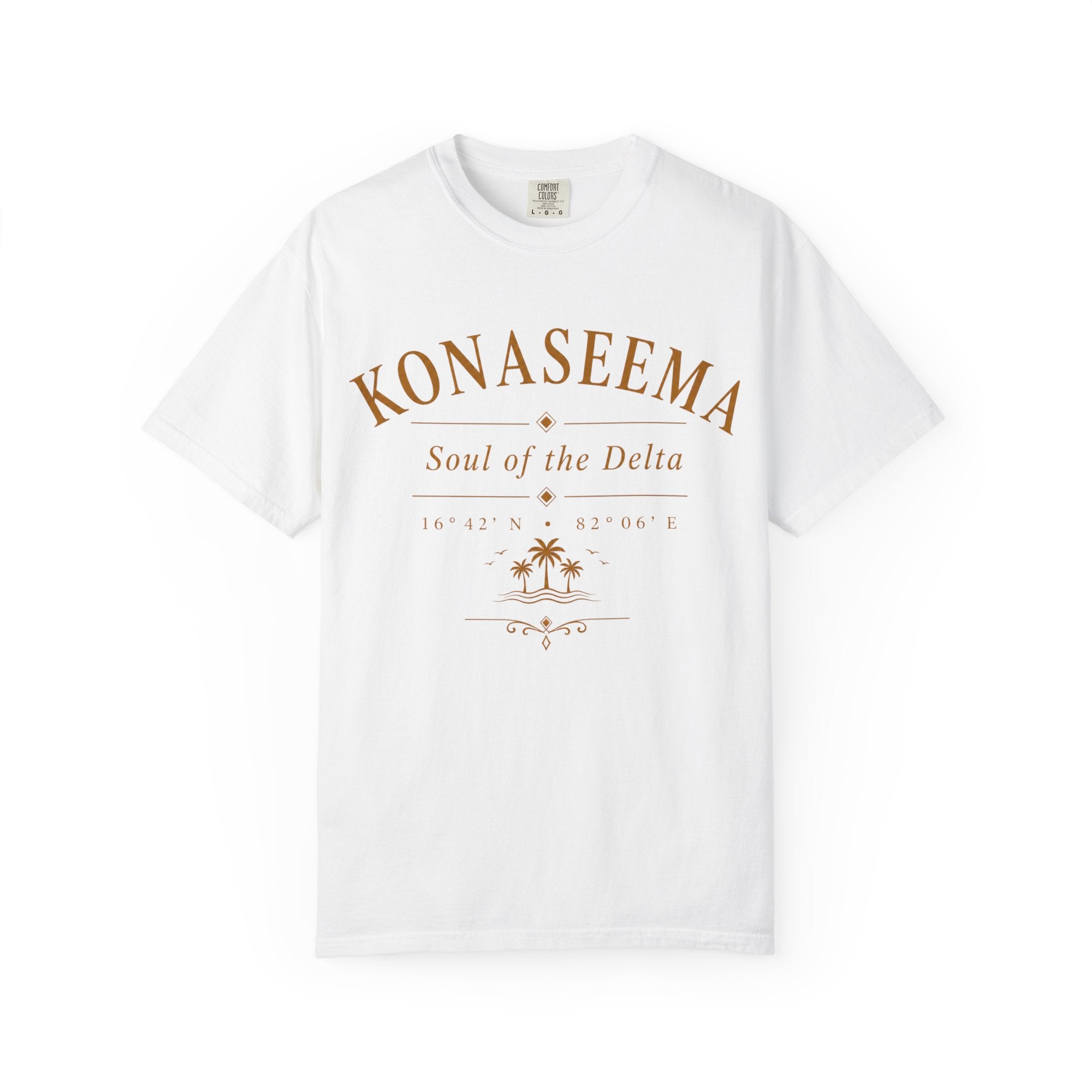 Konaseema "Soul of the Delta" T-Shirt — Tropical Palm Vintage Graphic Tee