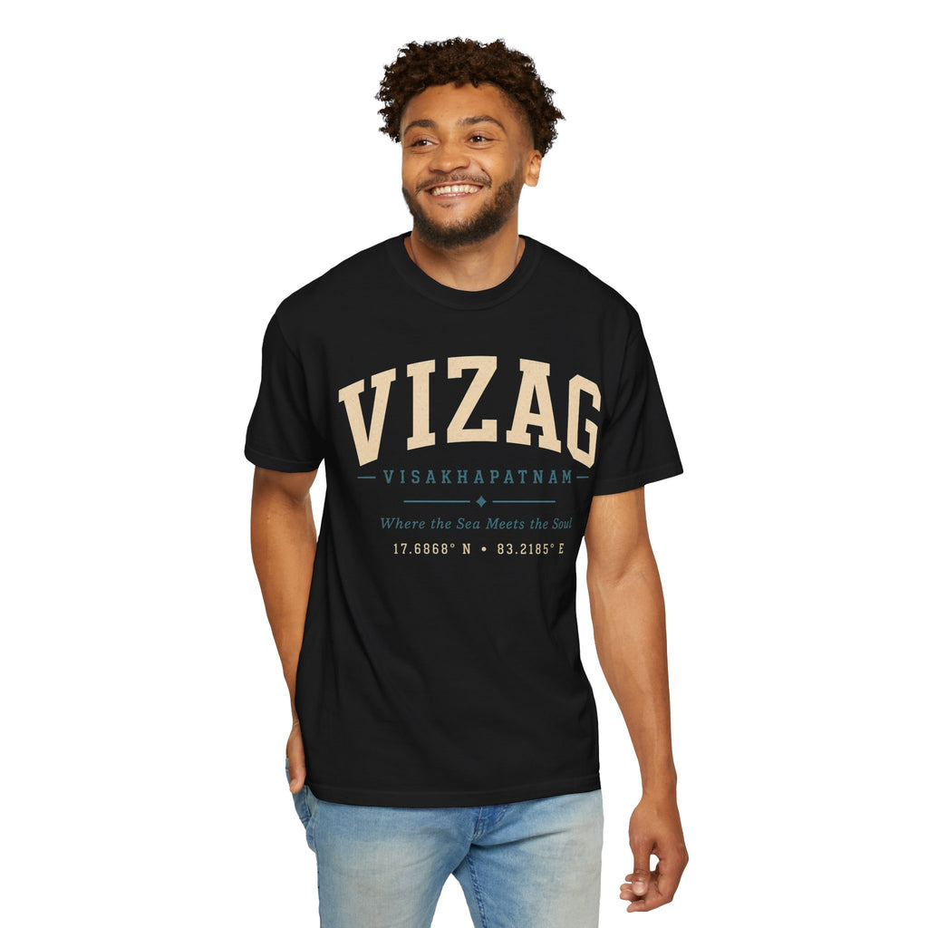 Vizag Visakhapatnam T-Shirt — 'Where the Sea Meets the Soul' Coastal Tee