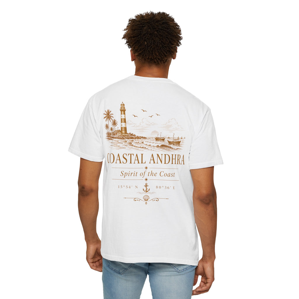 Coastal Andhra T-Shirt — 'Spirit of the Coast' Lighthouse Tee